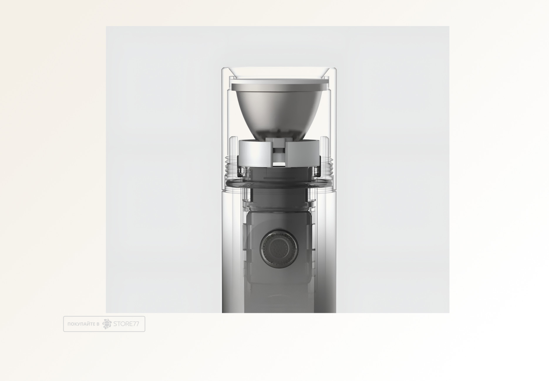 Фонарик HOTO Flashlight Fit (Серый)
