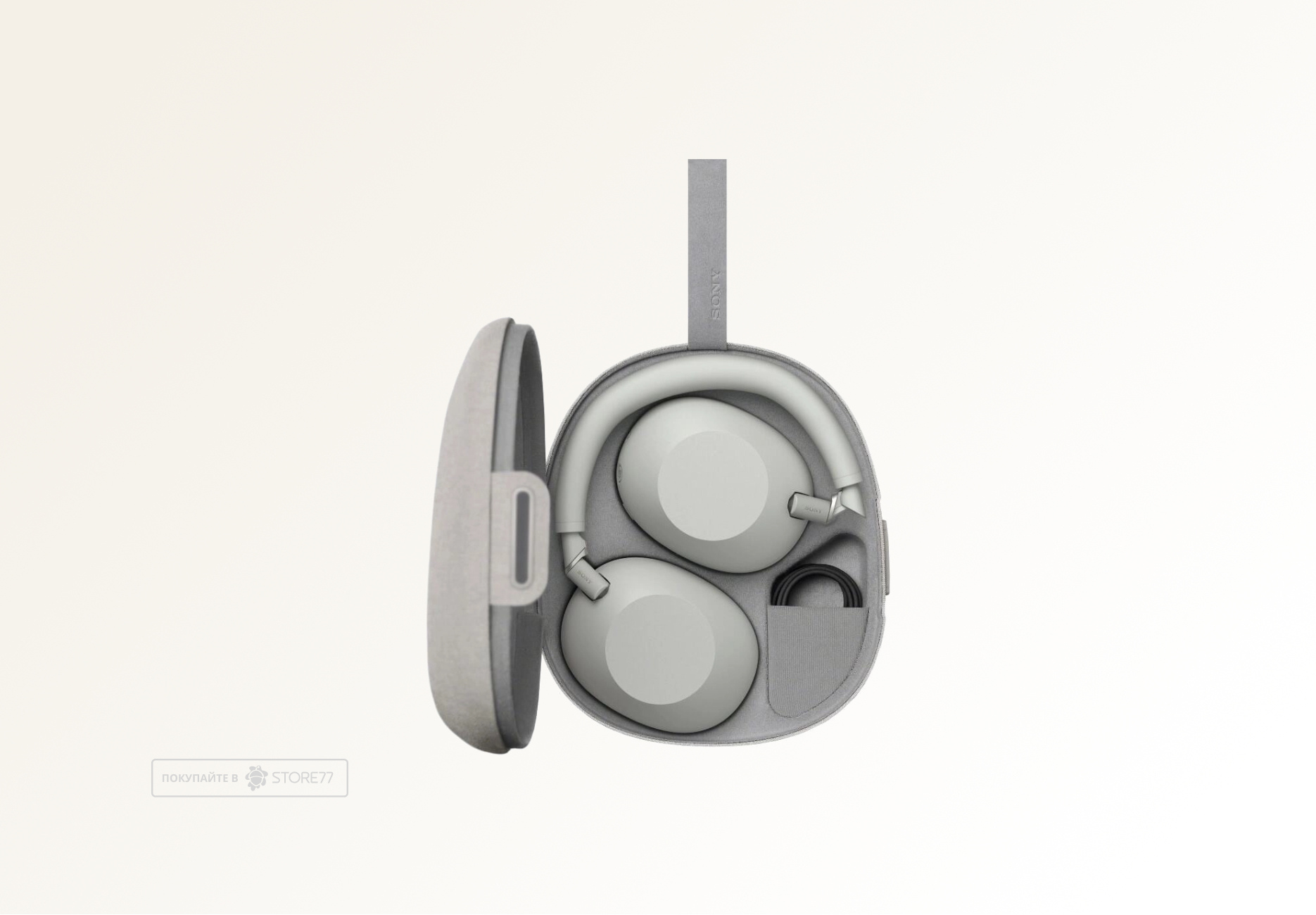 Беспроводные наушники Sony WH-1000XM6 (Серебро)