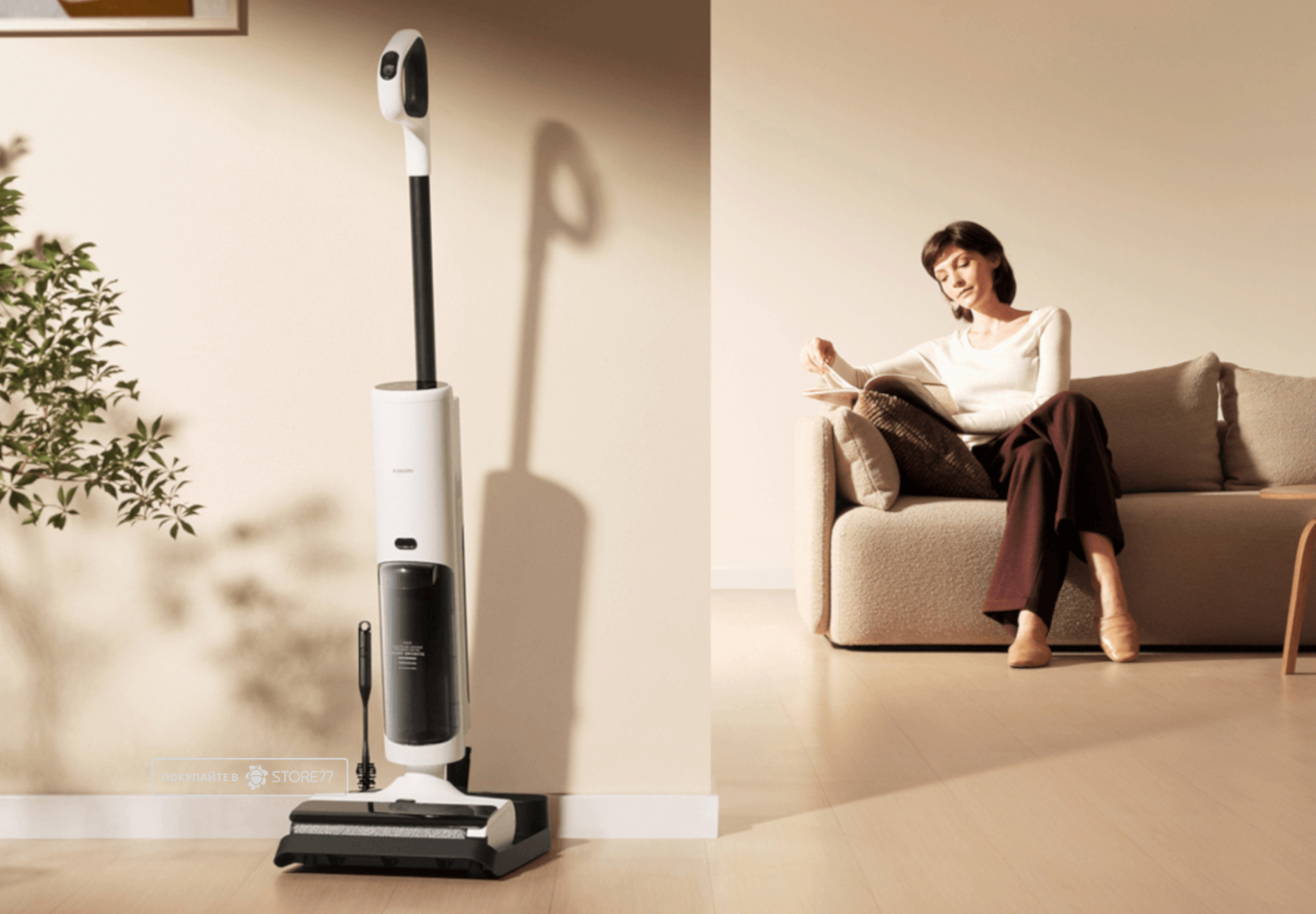 Беспроводной пылесос Xiaomi Truclean W20 Wet Dry Vacuum EU (Белый)