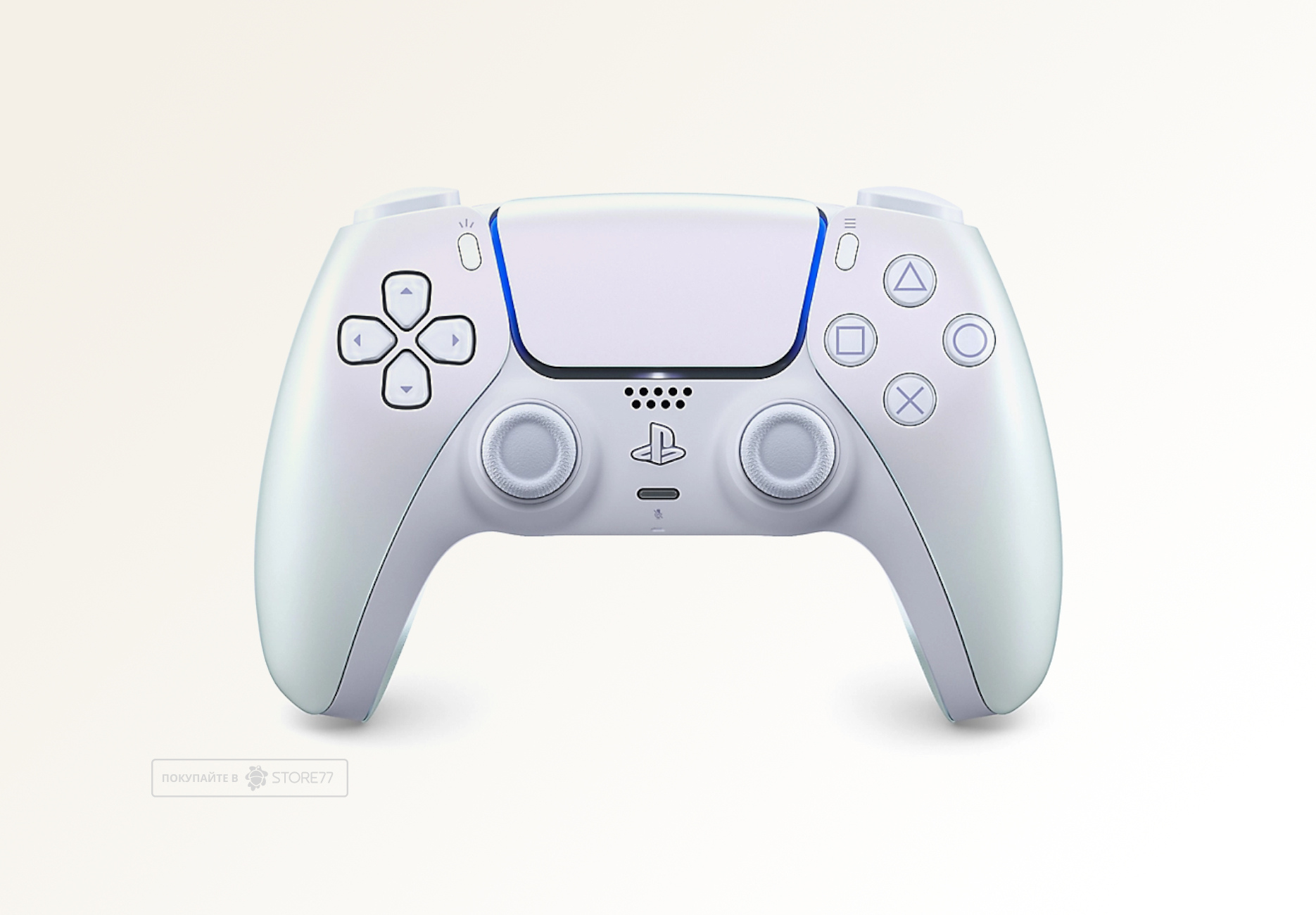 Геймпад Sony DualSense для PlayStation 5 (PS5), цвет: жемчужный хром (Chroma Pearl)