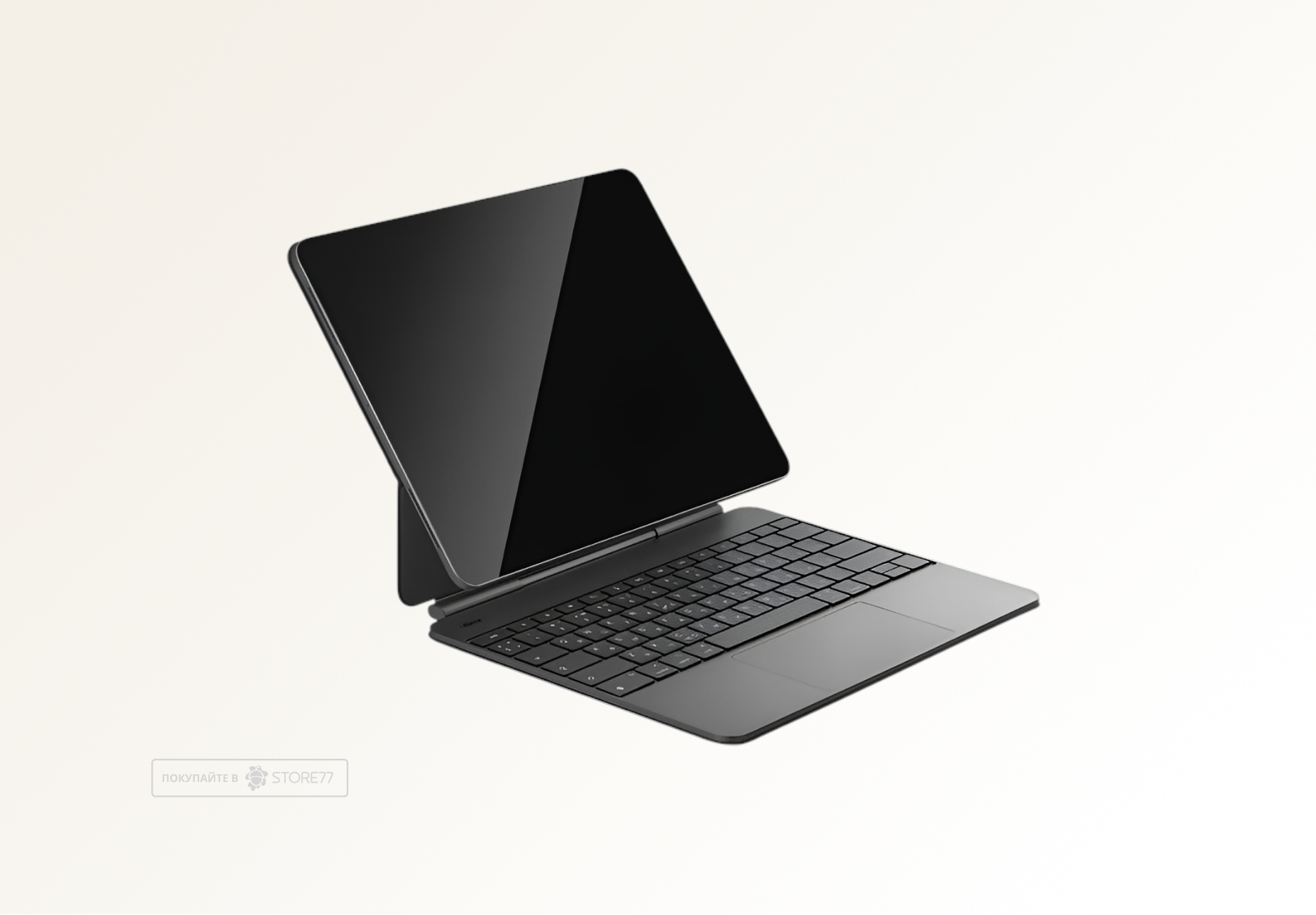 Чехол-клавиатура uBear FlexKey для iPad Pro 13" M4/M5 (Черная)