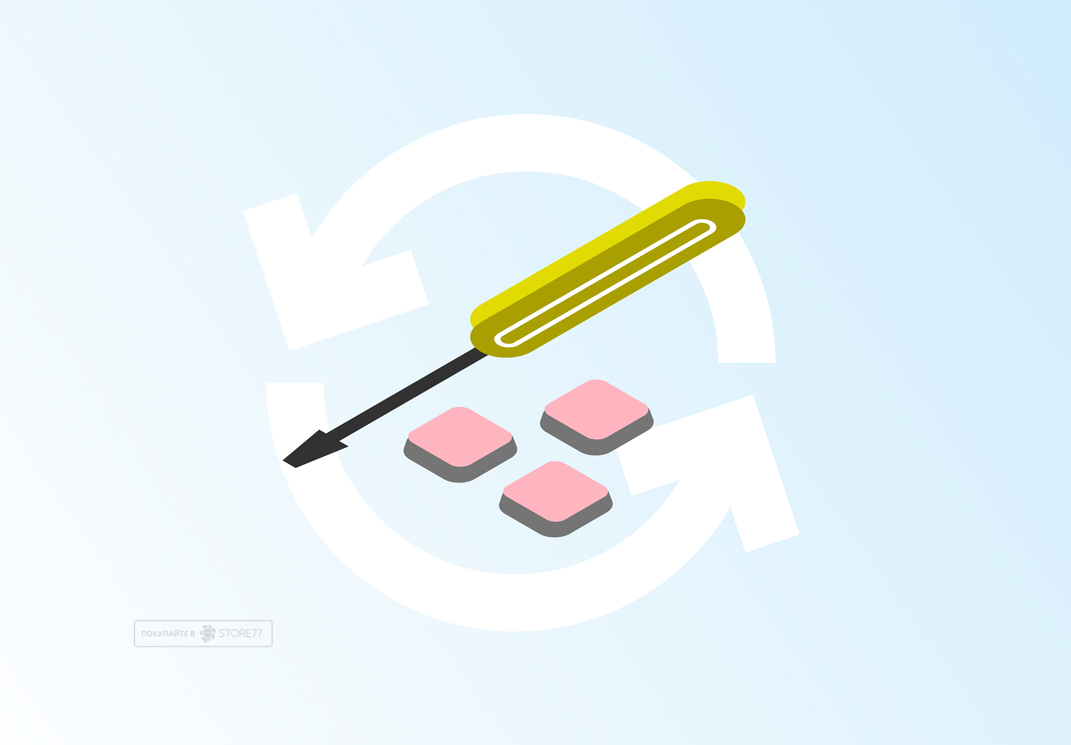 Комплект клавиш РСТ для Macbook NEO (Светло-розовый)