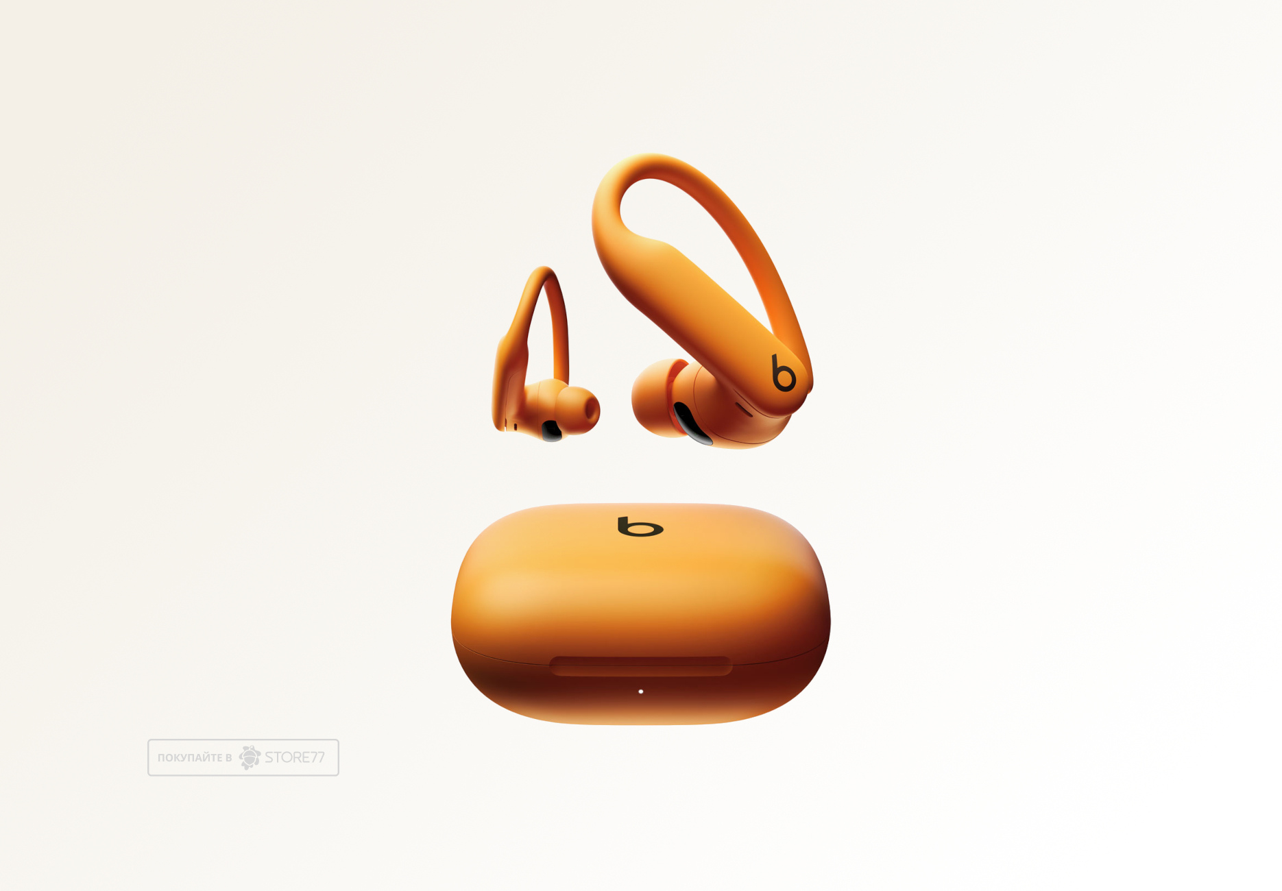 Беспроводные наушники Beats Powerbeats Pro 2, цвет: электрический оранжевый (Electric Orange)