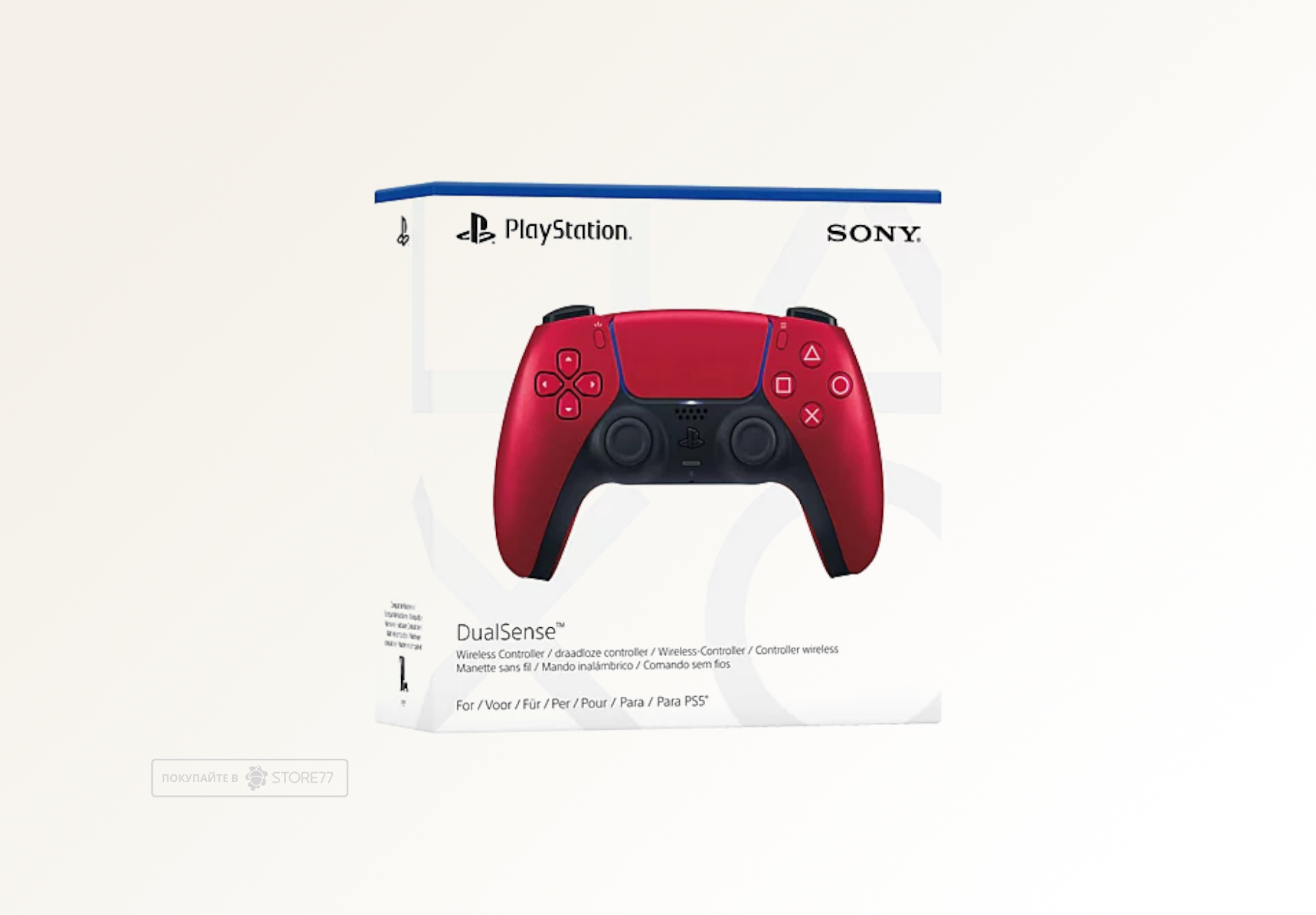 Геймпад Sony DualSense для PlayStation 5 (PS5), цвет: вулканический красный (Volcanic Red)