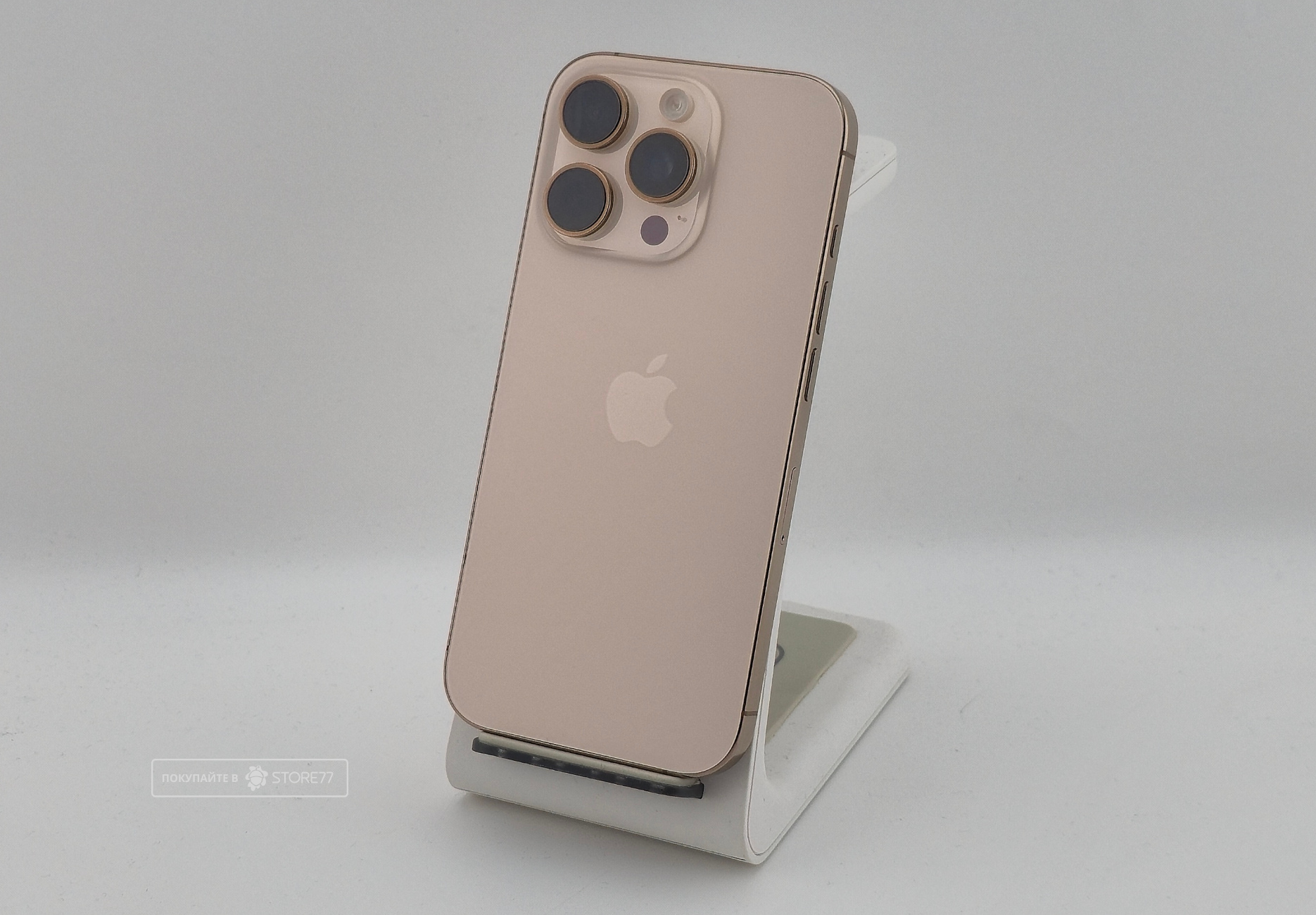 Телефон Apple iPhone 16 Pro 128 ГБ, цвет: пустынный титан (Desert Titanium) (Уценка)