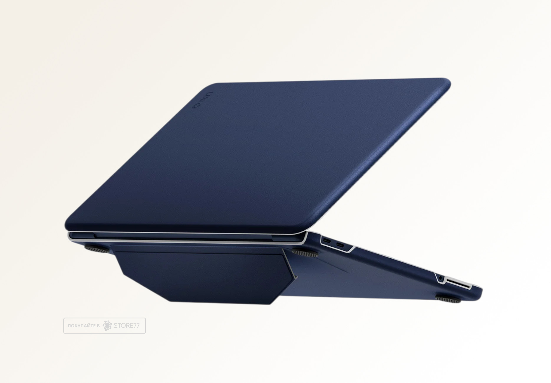 Накладка Uniq Lyden Versa для Macbook Neo 13 (2026) (Синяя)