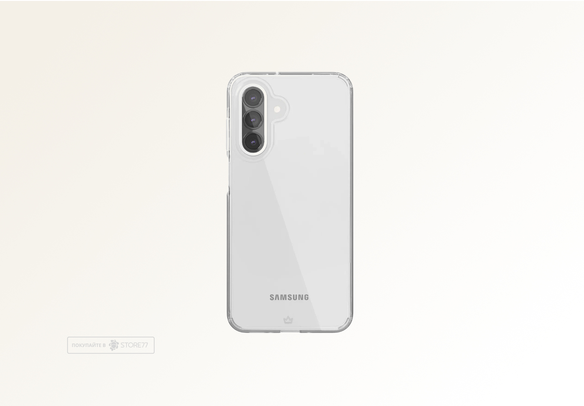 Чехол защитный VLP Crystal Case для Samsung Galaxy A26/A17 (Прозрачный)