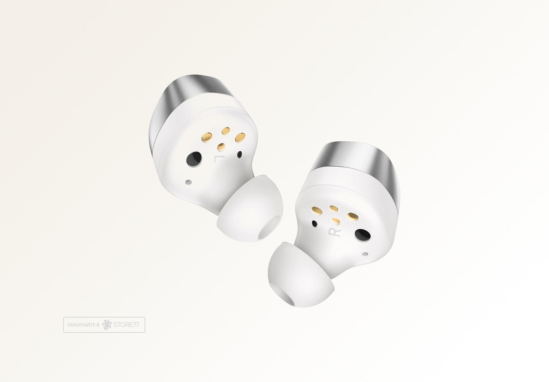 Беспроводные наушники Sennheiser Momentum True Wireless 4, цвет: белый/серебряный (White/Silver)