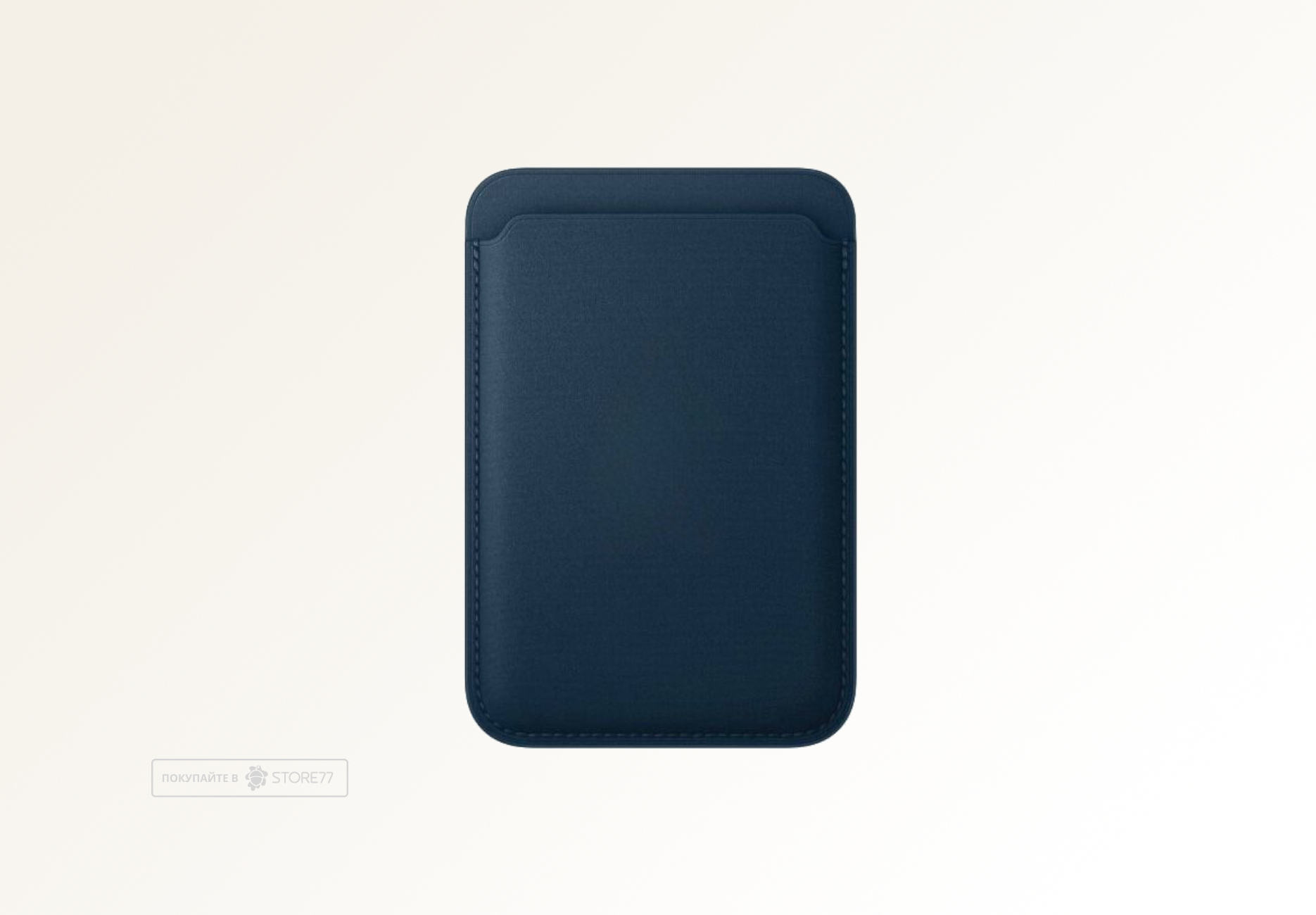 Картхолдер Тор с поддержкой MagSafe цвет: синий (Navy blue)