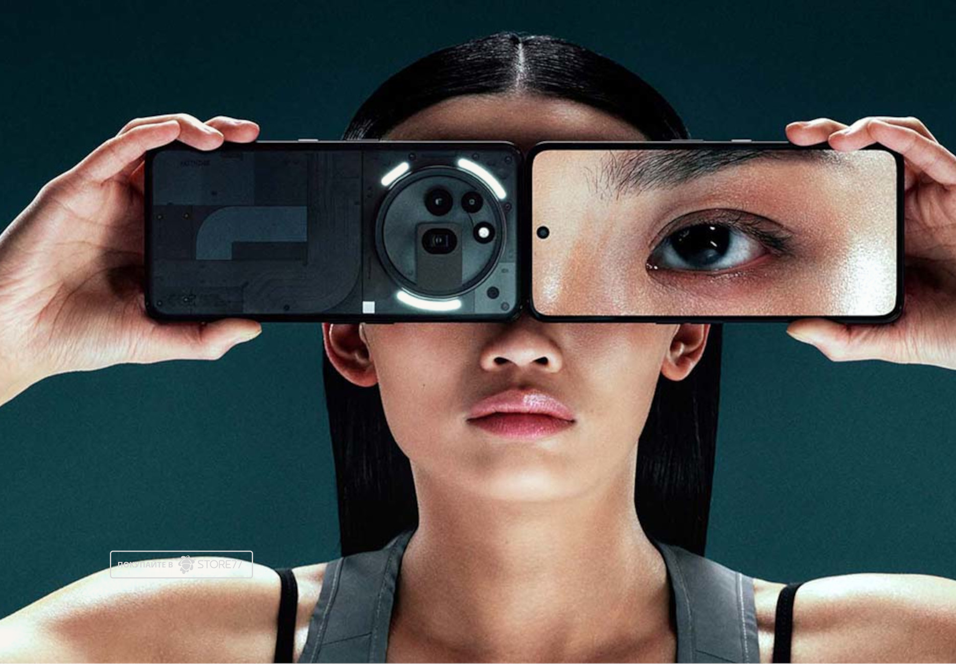 Телефон Nothing Phone (3a) Pro 12/256 ГБ (Серый)