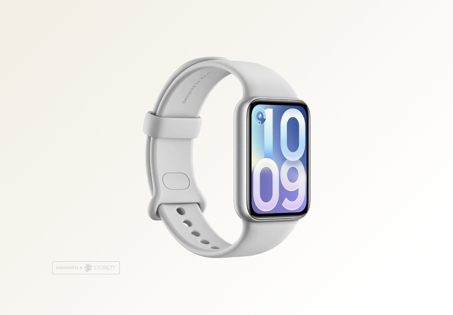 Фитнес-браслет Xiaomi Smart Band 10 Pro, цвет: ледяное серебро (Glacier Silver)