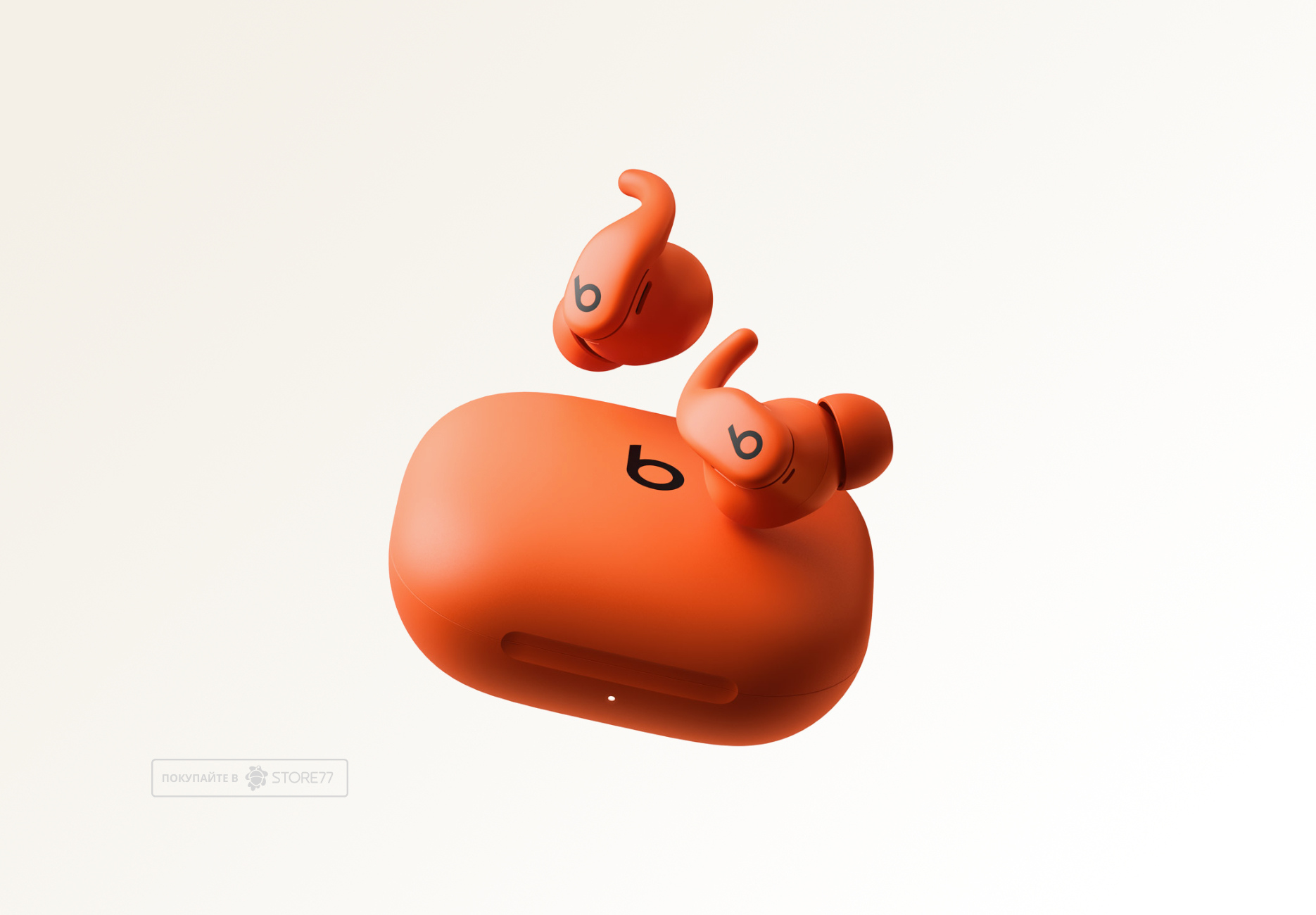Беспроводные наушники Beats Powerbeats Fit, цвет: оранжевая искра (Spark Orange)