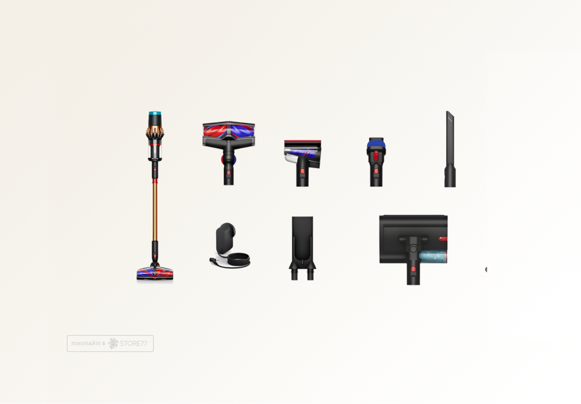 Беспроводной пылесос Dyson V16 Piston Animal Submarine, цвет: Черный/Медный (Black/Copper) вилка EU
