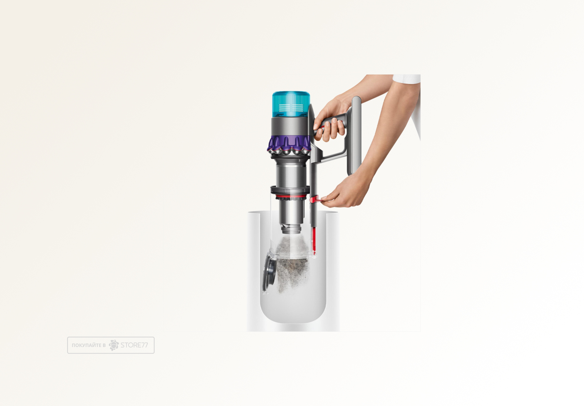Беспроводной пылесос Dyson Gen5 Detect Absolute SV23 (Фиолетовый/Никель)