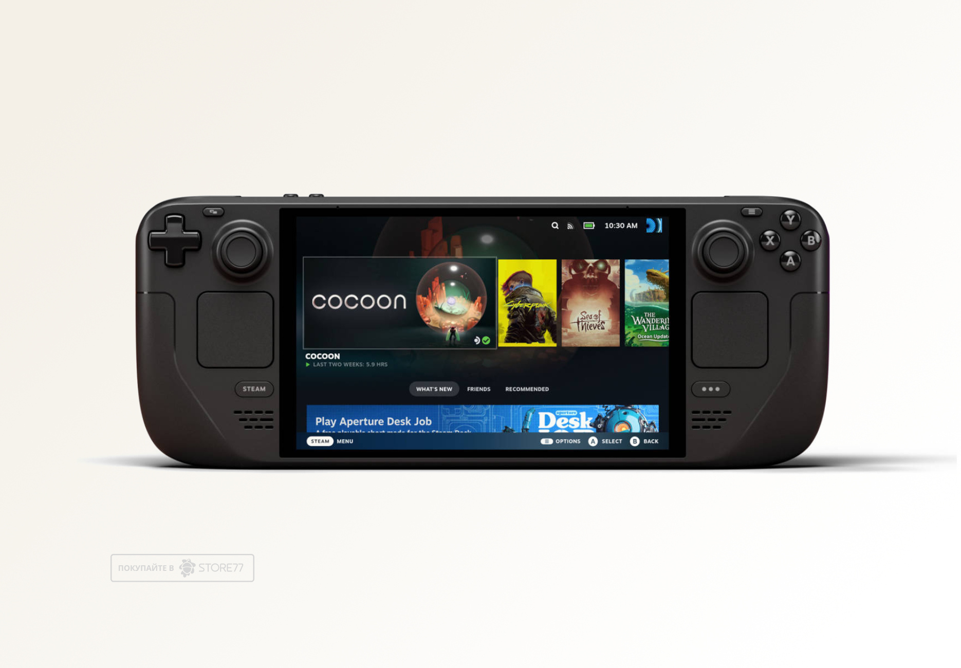 Игровая приставка Valve Steam Deck OLED 512 ГБ (Черная)