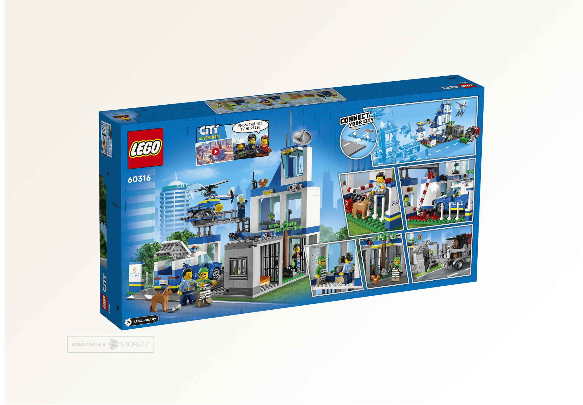 Конструктор LEGO City 60316 Полицейский участок