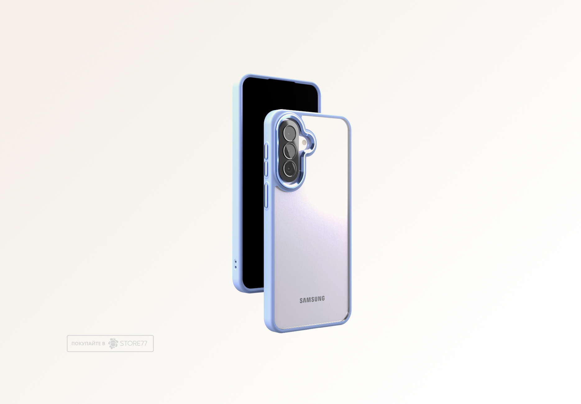Чехол защитный VLP Halo Case для Samsung Galaxy A37 (Лавандовый)