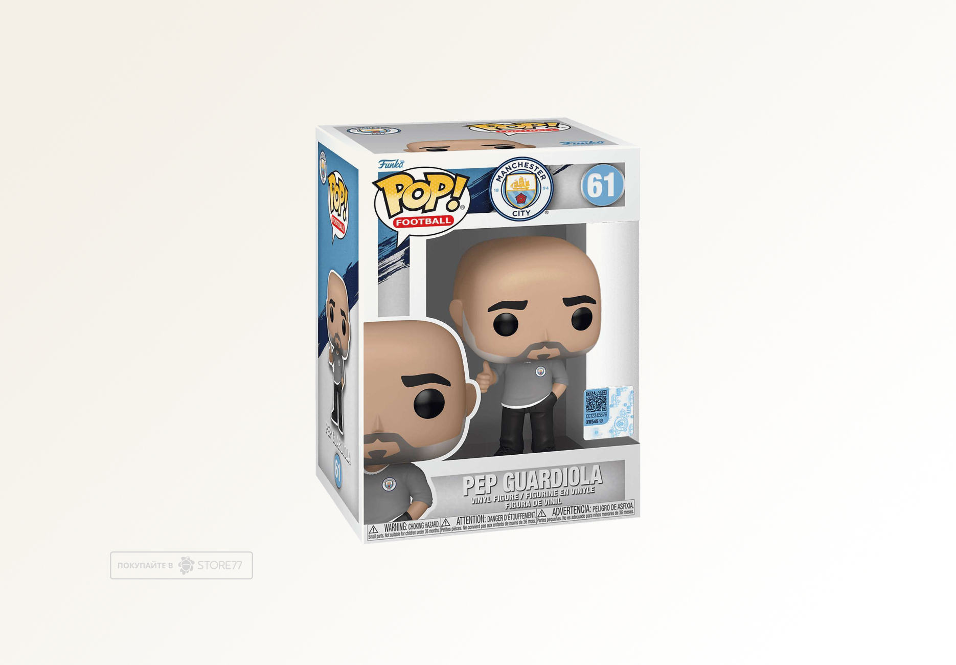 Фигурка Funko POP! Football Manchester City Pep Guardiola (61)