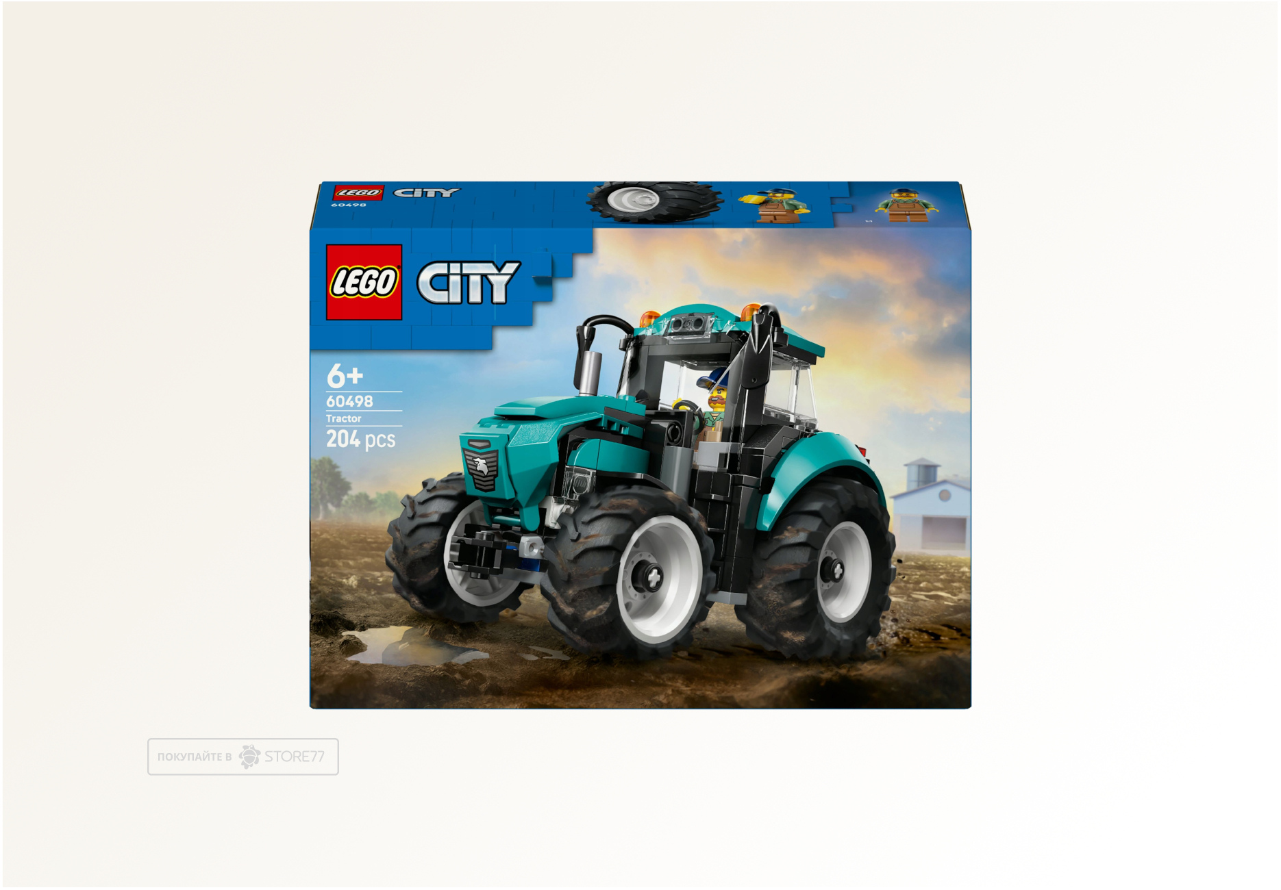 Конструктор LEGO City 60498 Трактор