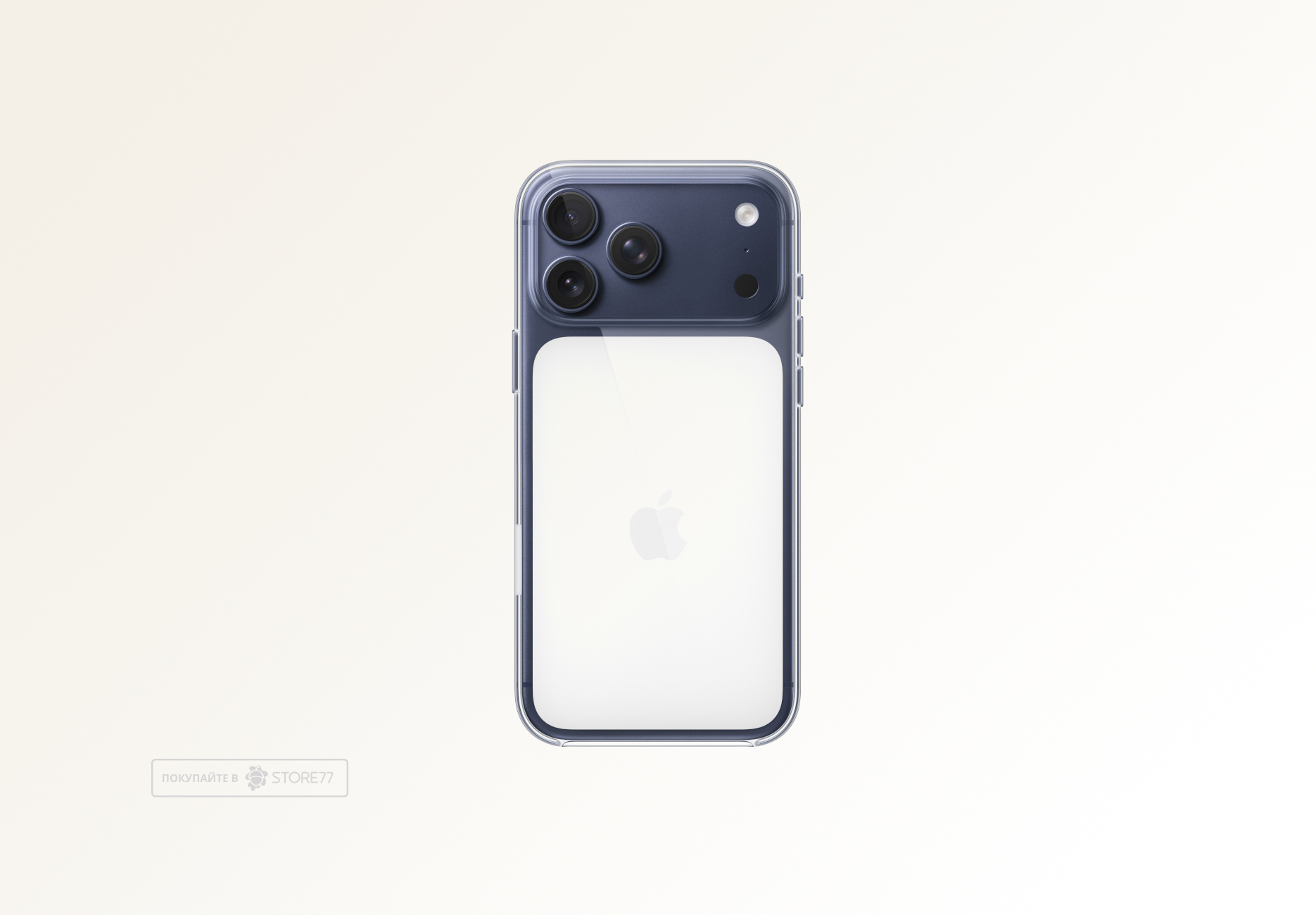 Чехол Apple Clear Case с поддержкой MagSafe для iPhone 17 Pro, цвет: прозрачный (Clear)