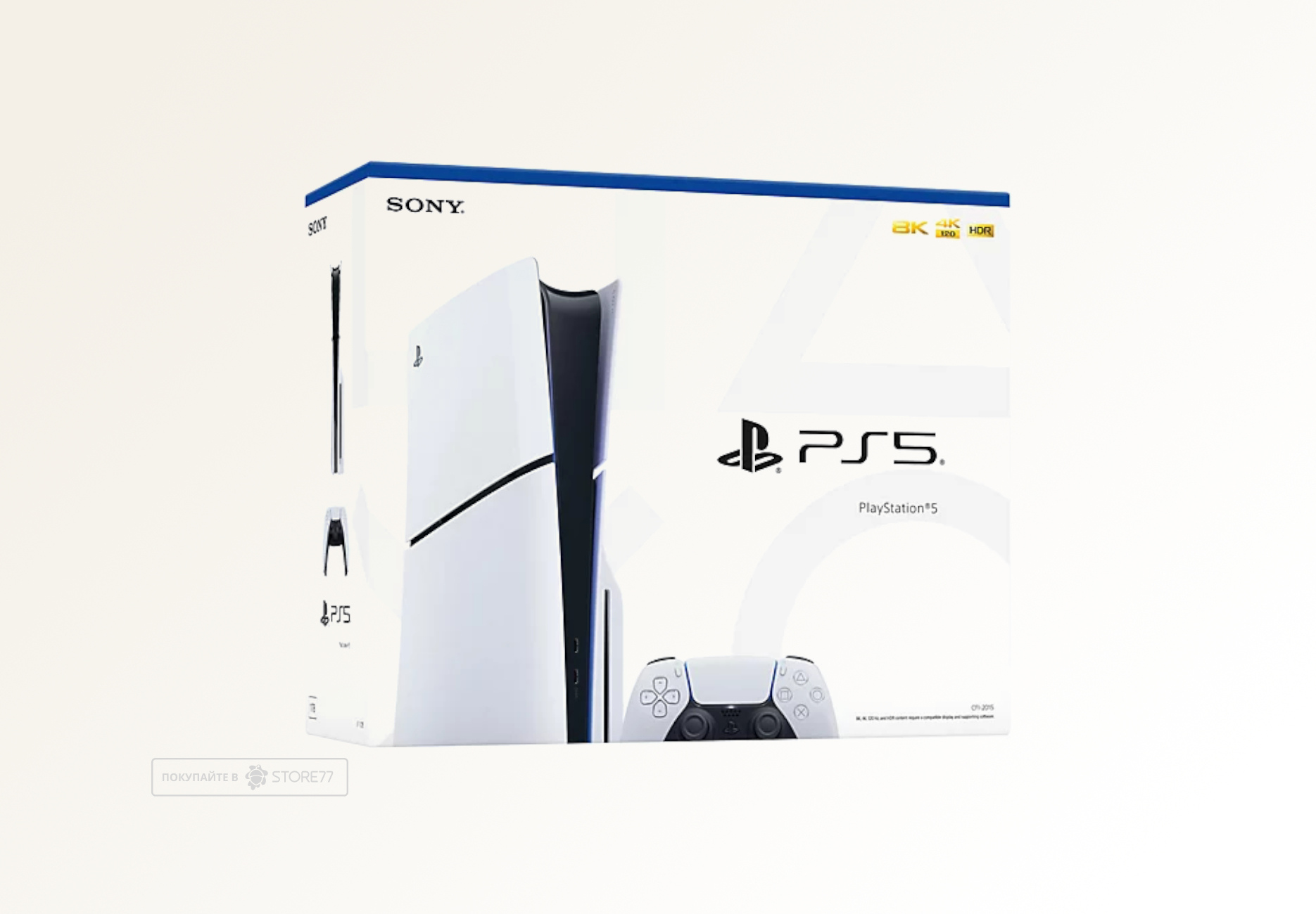Игровая приставка Sony Playstation 5 Slim 1 ТБ, 2 ревизия (Белая)