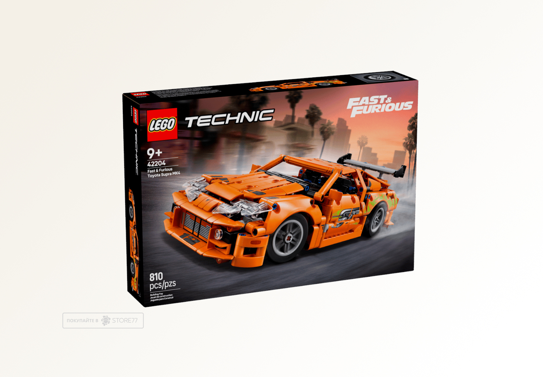 Конструктор LEGO Technic 42204 Fast & Furious Toyota Supra MK4