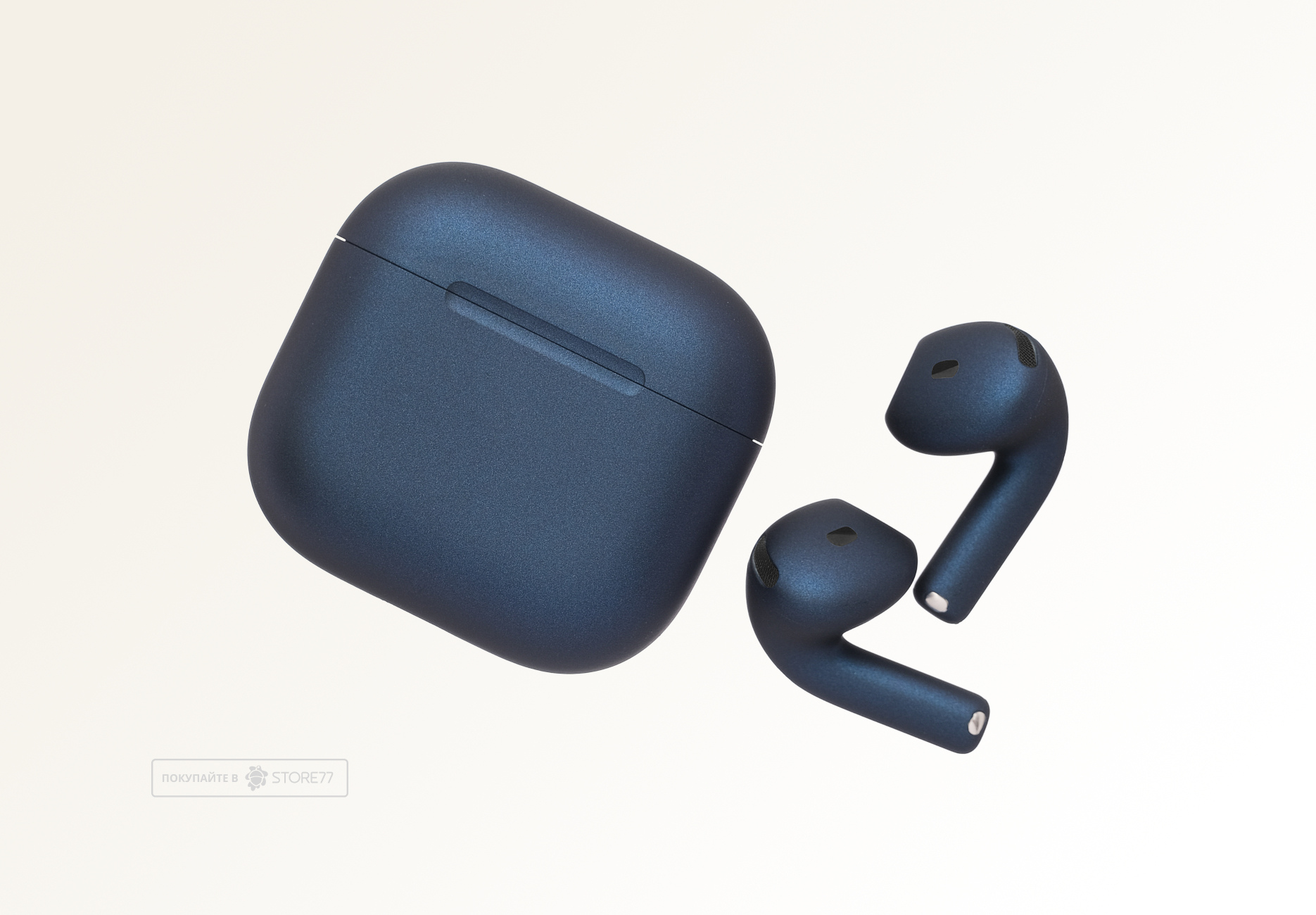 Беспроводные наушники Apple AirPods 4 (Темно-синий)