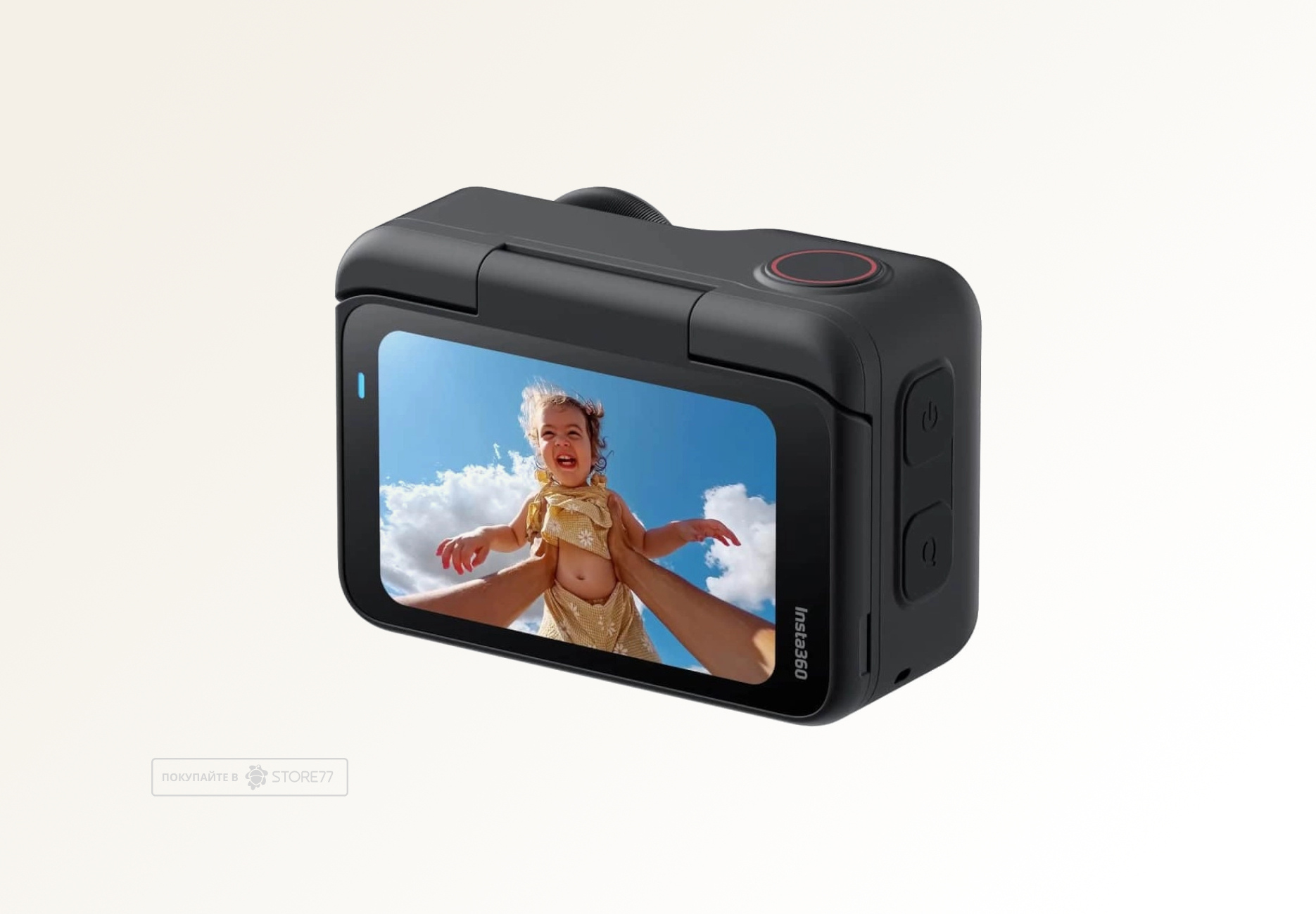 Экшн-камера Insta360 GO Ultra, цвет: черный (Black)