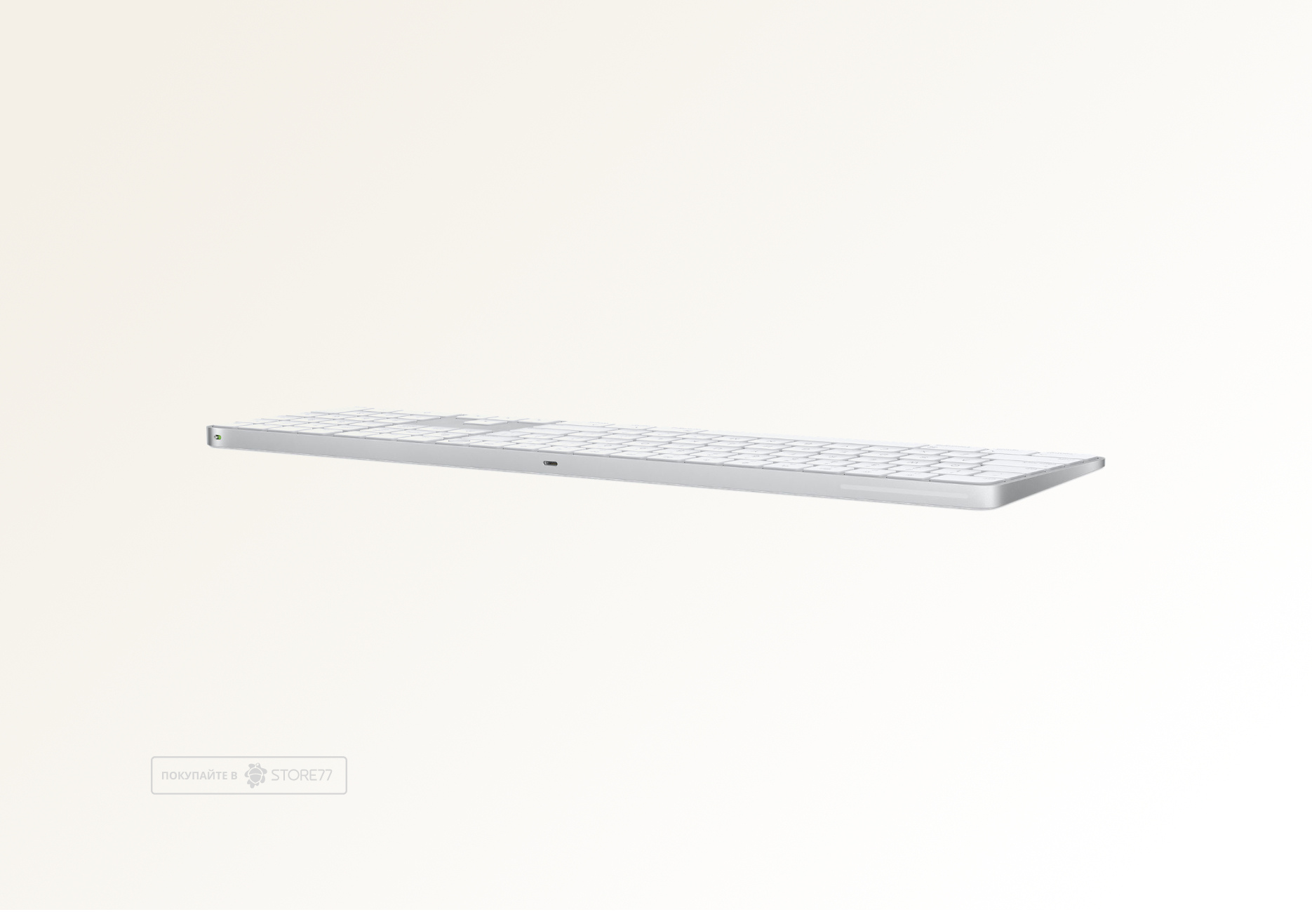 Клавиатура Apple Magic Keyboard Bluetooth с Touch ID и цифровой панелью (Белая)