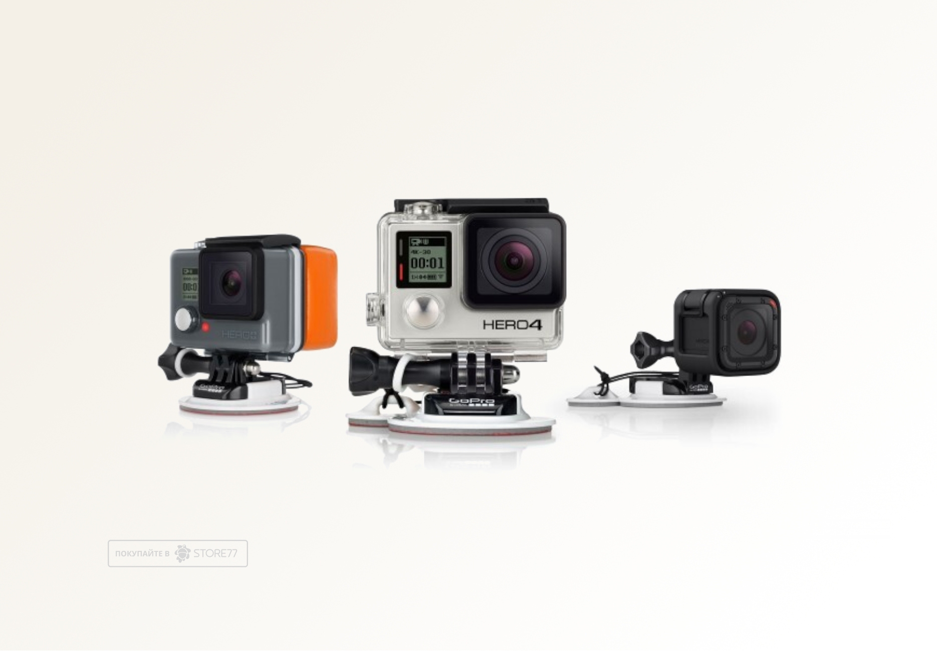Крепление GoPro на доску для серфинга/вейка
