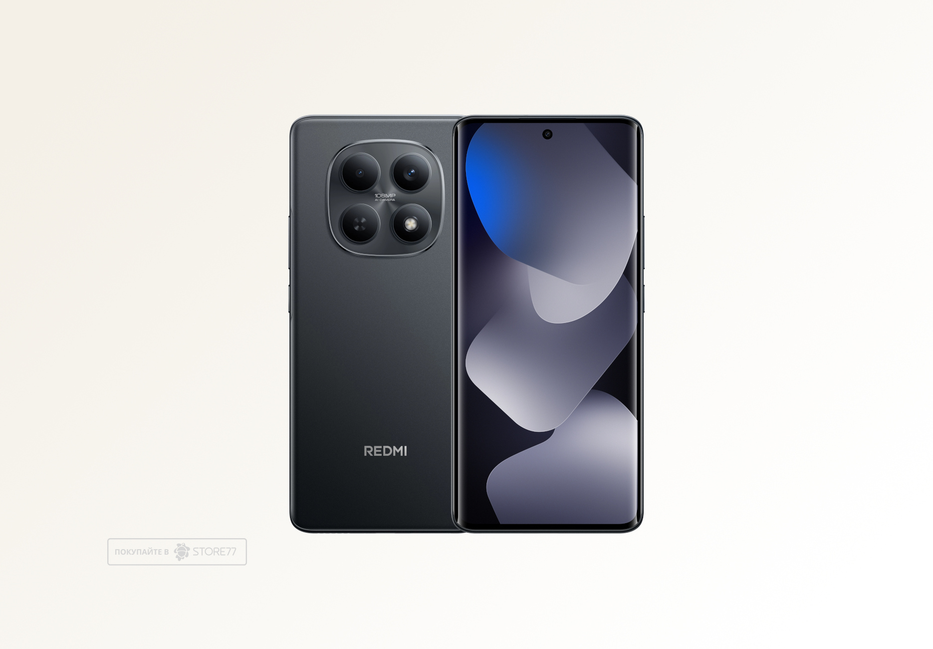 Телефон Xiaomi Redmi Note 15 4G 8/256 ГБ, цвет: черный (Black)