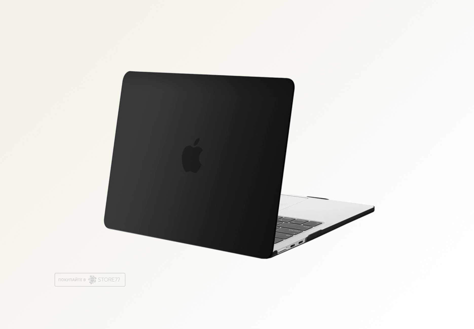 Накладка Gurdini Ultra Slim для MacBook Air 15" (Черная матовая)