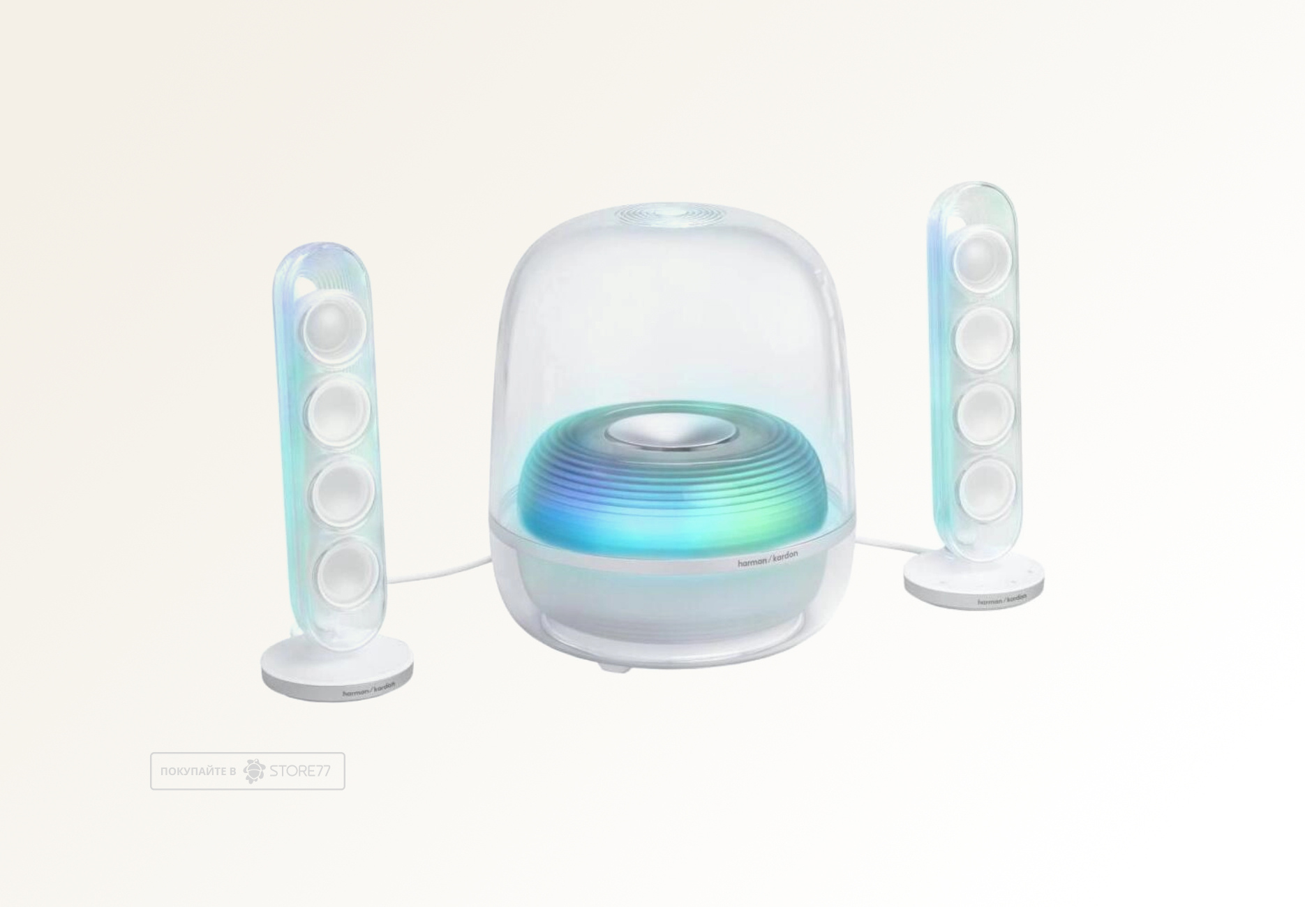 Портативная акустика Harman Kardon SoundSticks 5 (Белая)