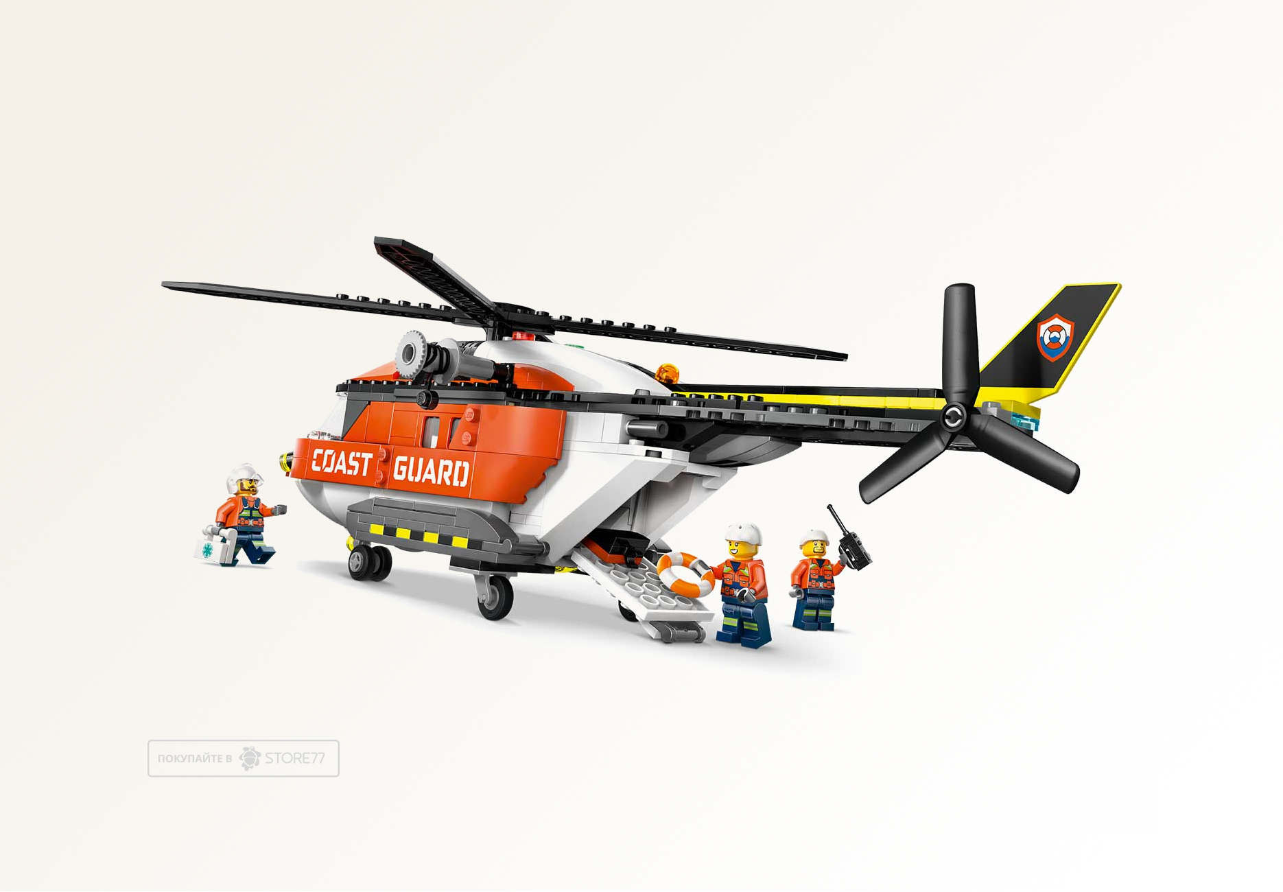 Конструктор LEGO City 60503 Вертолёт береговой охраны