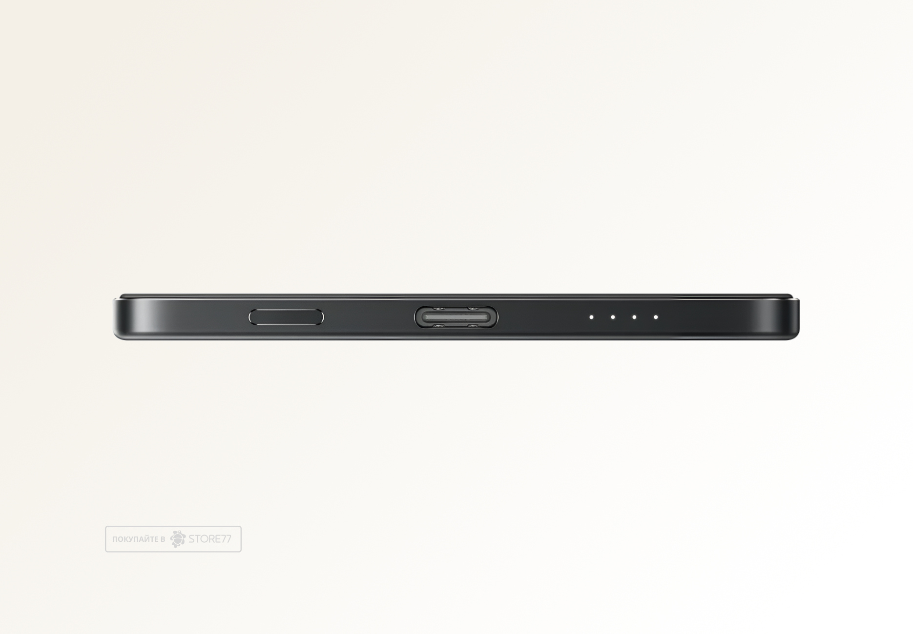 Внешний аккумулятор Xiaomi UltraThin Magnetic Power 5000мAч (Графитовый)