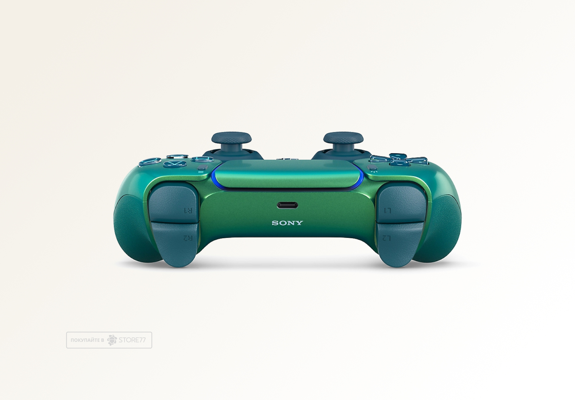 Геймпад Sony DualSense для PlayStation 5 (PS5), цвет: зеленый хром (Chroma Teal)