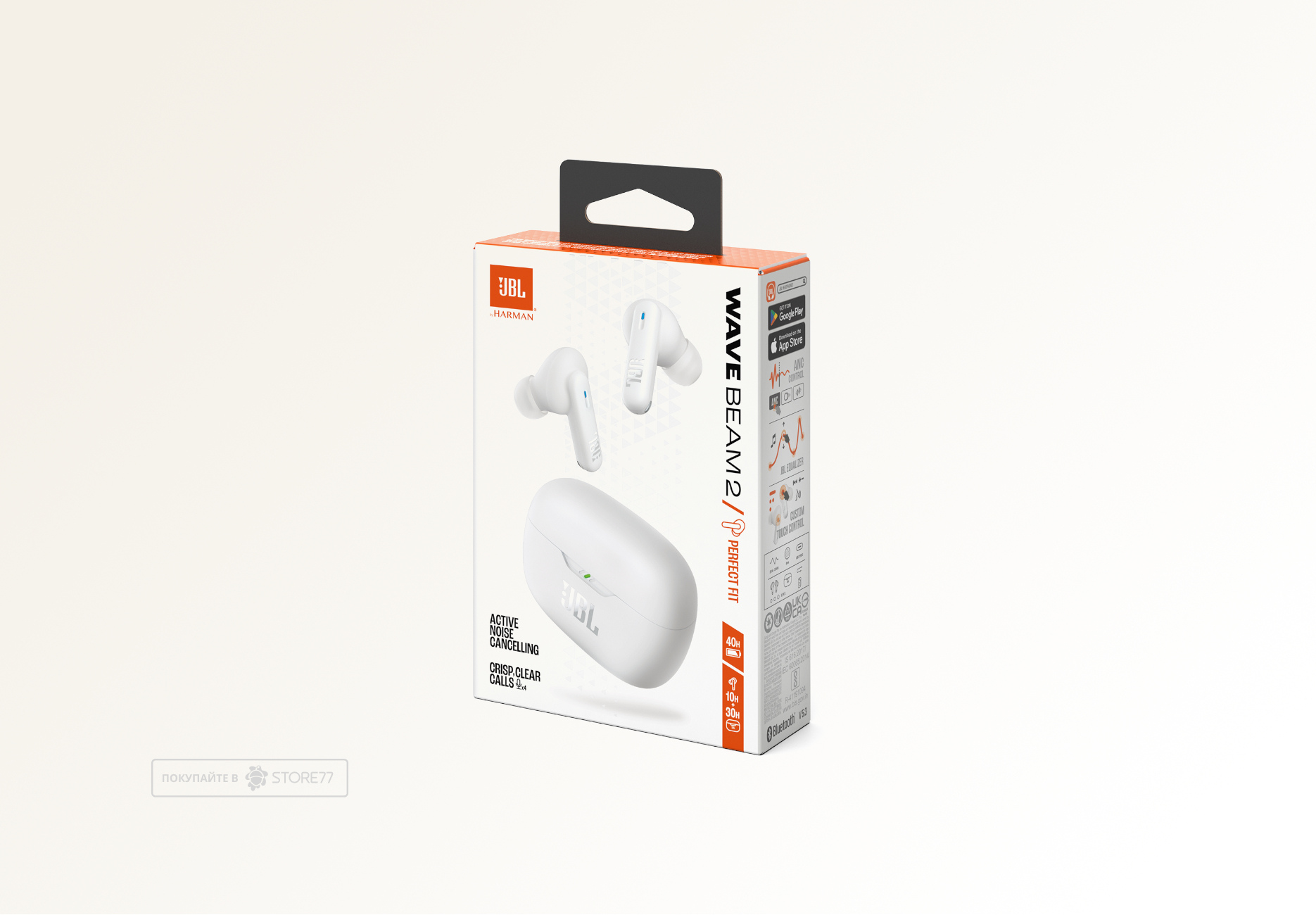 Беспроводные наушники JBL Wave Beam 2 (Белые)