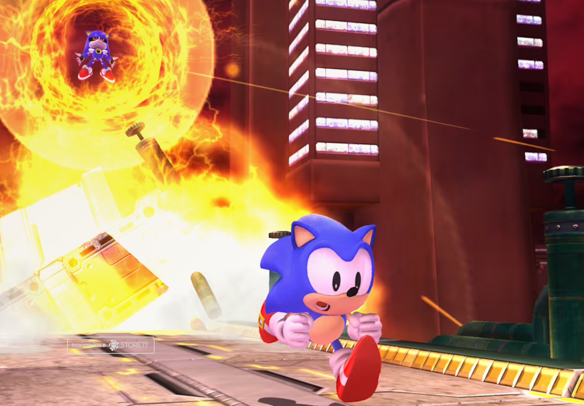 Игра Sonic X Shadow Generation для Nintendo Switch 2, русские субтитры