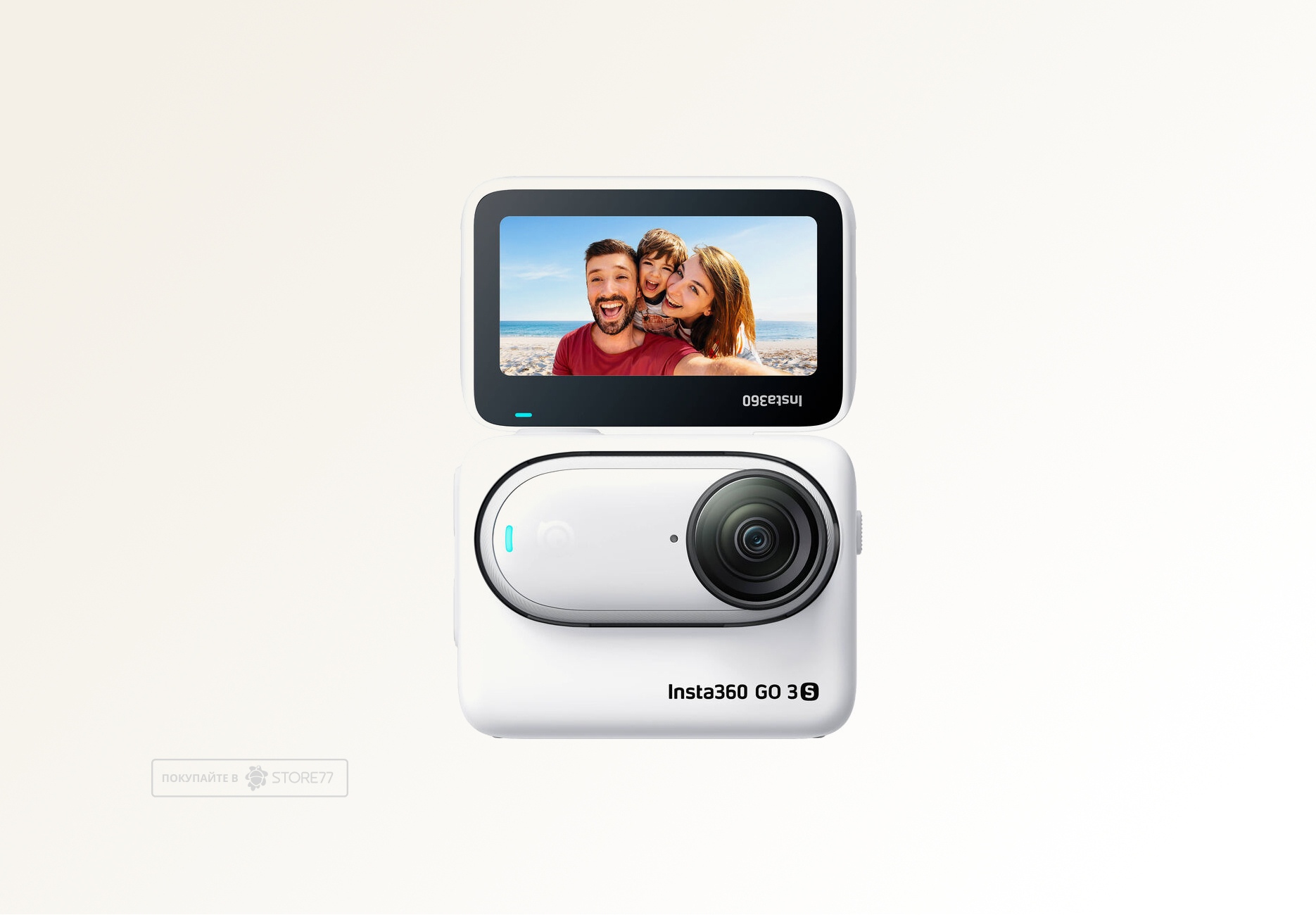 Экшн-камера Insta360 GO 3S 128 ГБ цвет: белый (White)