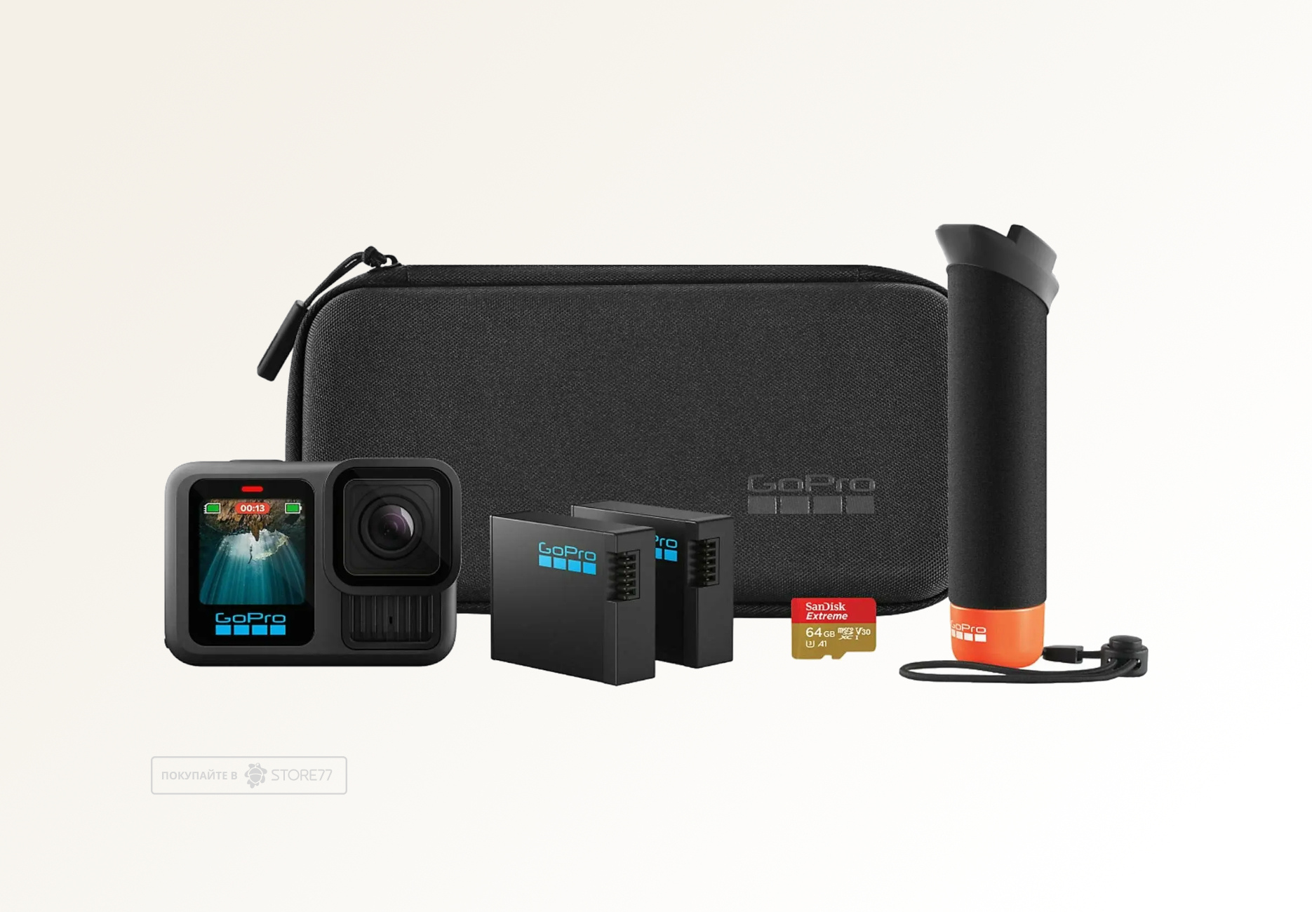 Экшн-камера GoPro HERO 13 Black Accessory Bundle