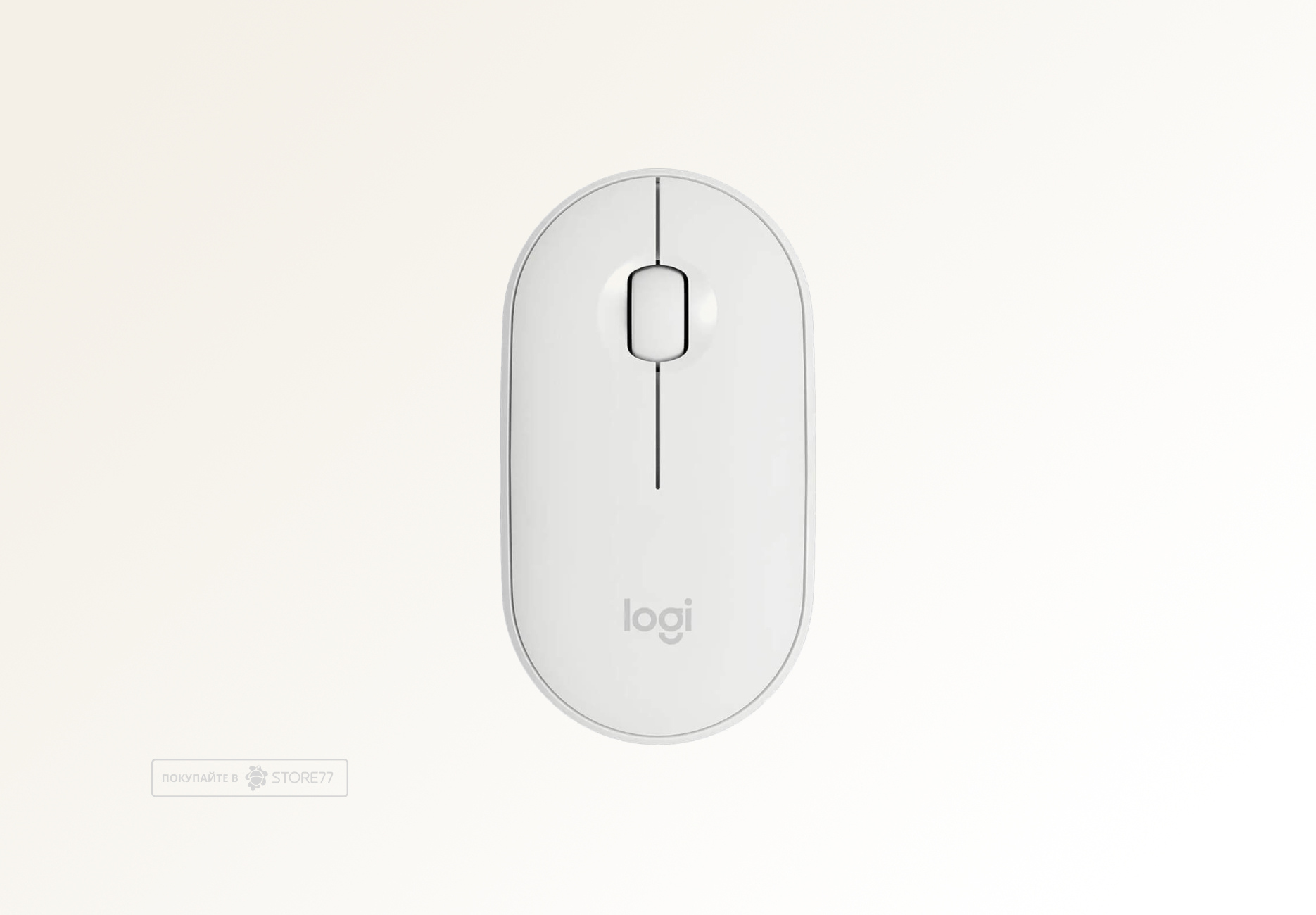 Беспроводная мышь Logitech Pebble M350 (Белая)
