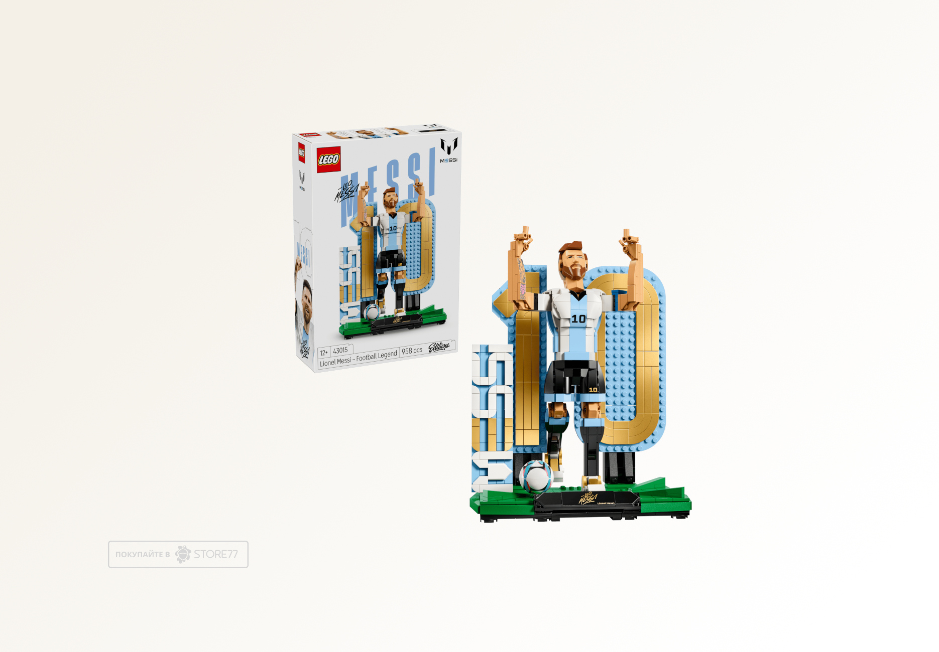 Конструктор LEGO Editions (Эдишнс) 43015 Лионель Месси