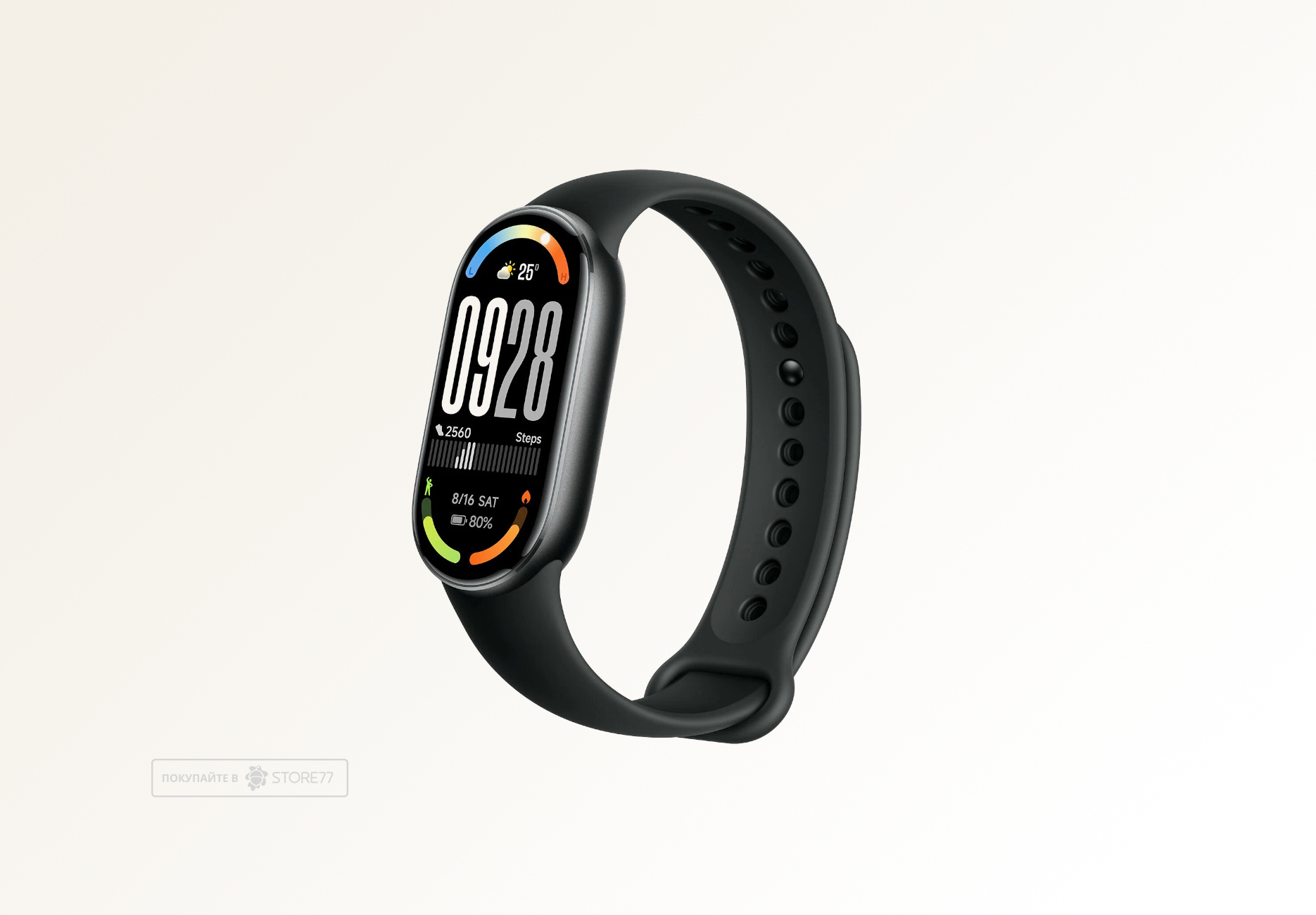 Фитнес-браслет Xiaomi Smart Band 10, цвет: полуночно-черный (Midnight Black)