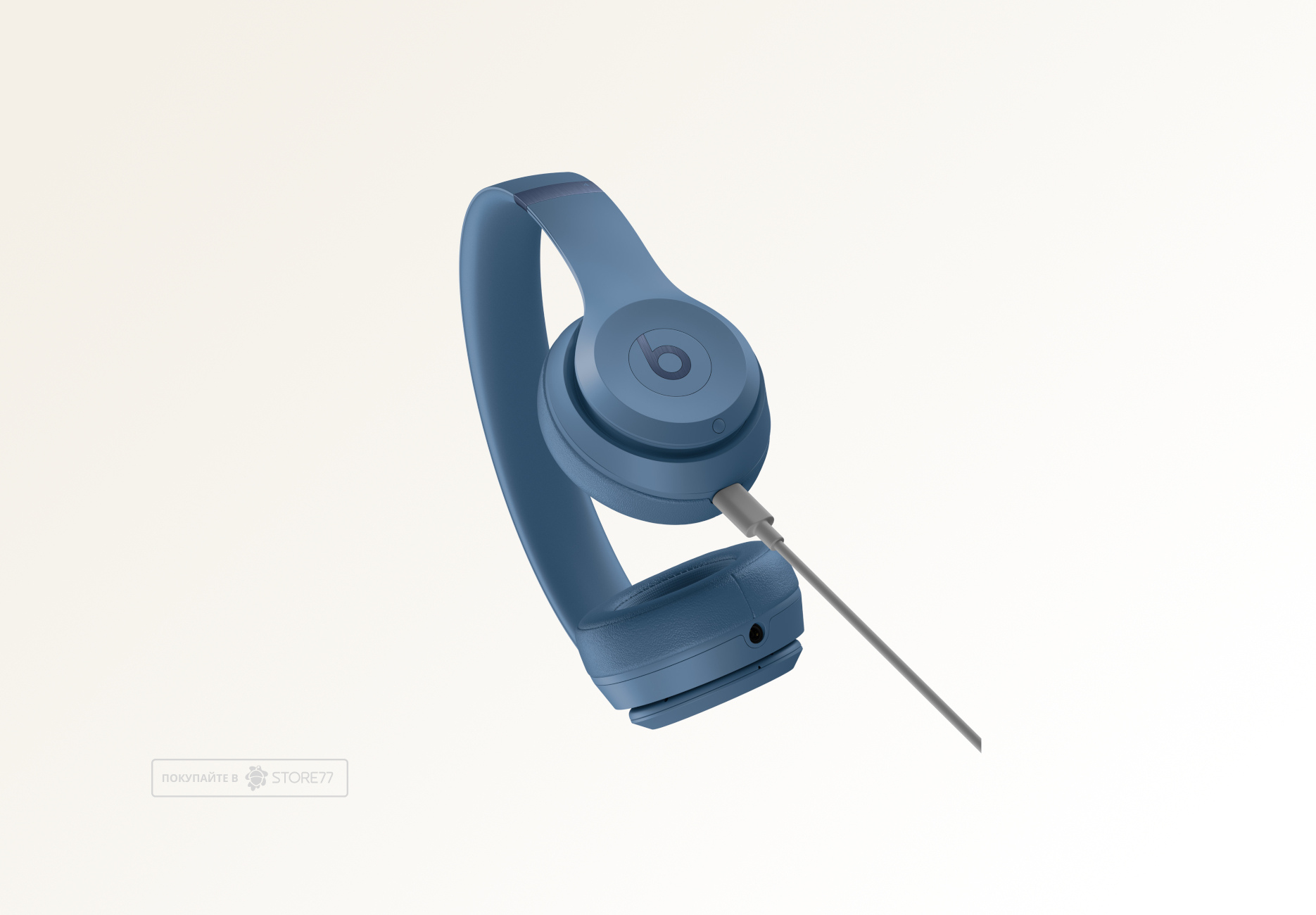Беспроводные наушники Beats Solo 4 Wireless, цвет: серо-голубой (Slate Blue)