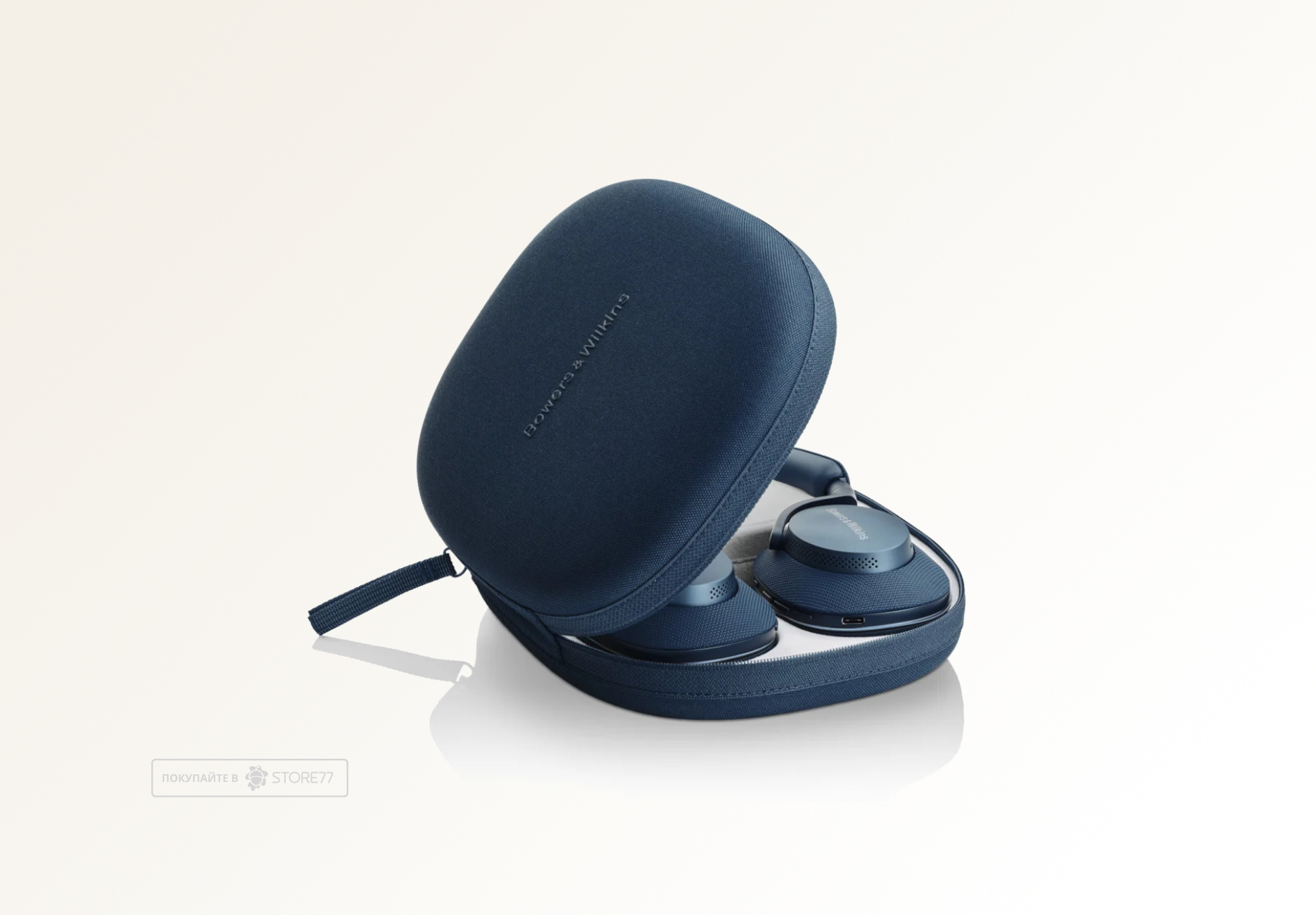 Беспроводные наушники Bowers & Wilkins Px7 S2e, цвет: синий океан (Ocean Blue)