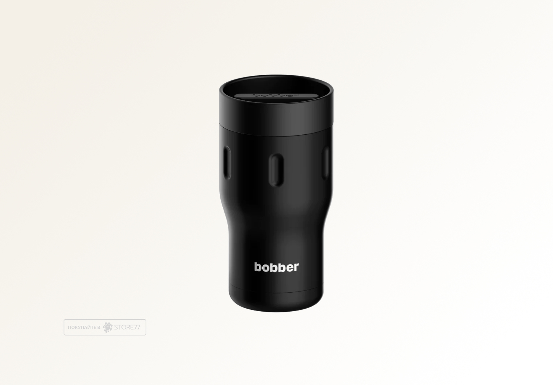 Термокружка Bobber Tumbler-350, цвет: чёрный (Black Coffee)