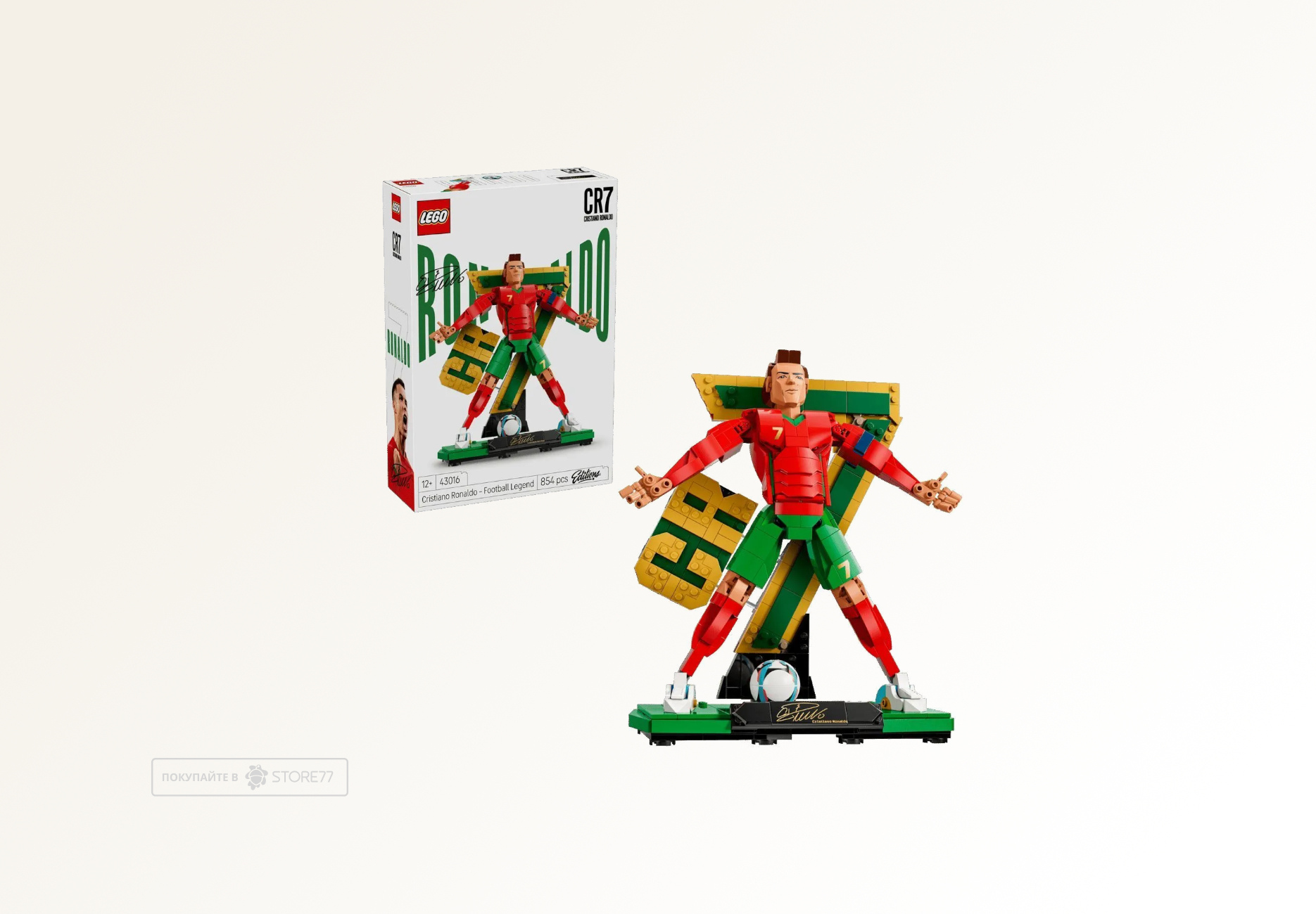 Конструктор LEGO Editions (Эдишнс) 43016 Криштиану Роналду
