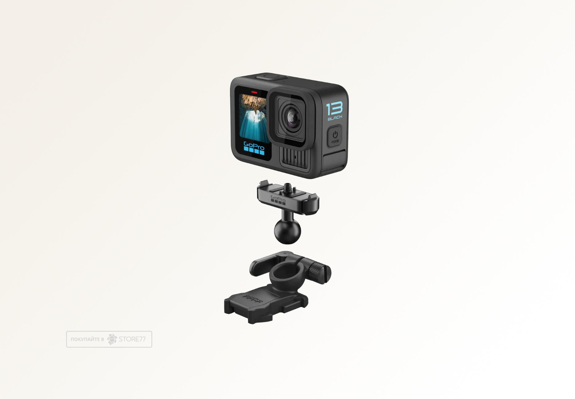 Магнитное крепление GoPro Magnetic Latch Ball Joint Mount (для HERO 13)
