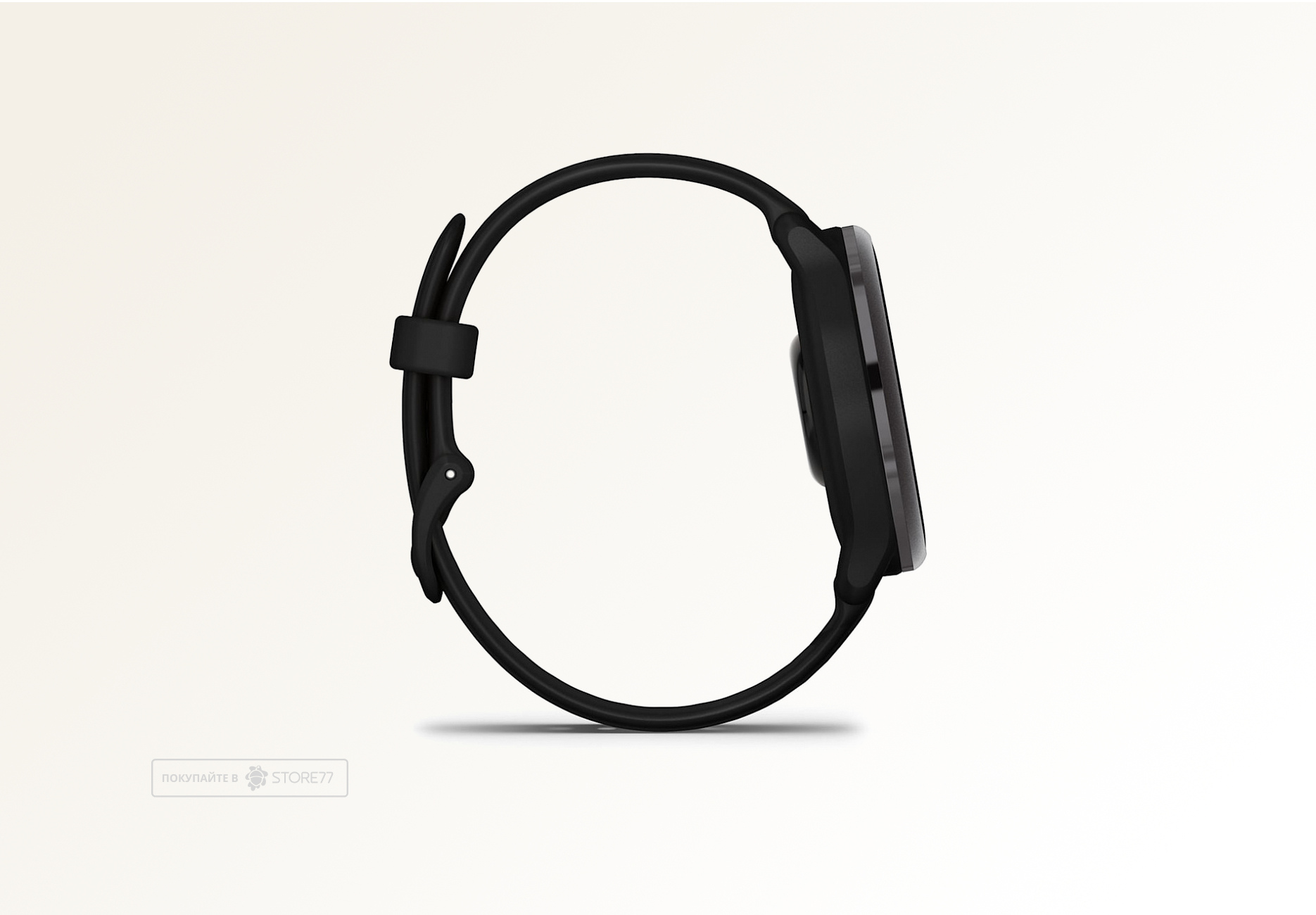 Умные часы Garmin VIVOACTIVE 6 42 мм, корпус: черный (Black), с черным силиконовым ремешком