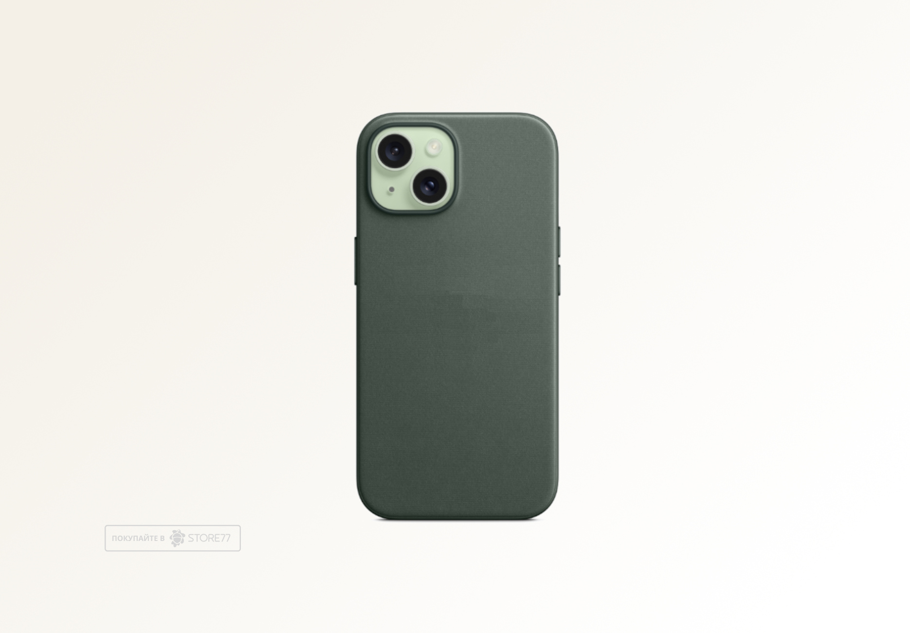 Чехол Тор с поддержкой MagSafe FineWoven Case для iPhone 15 Plus (Зеленый)